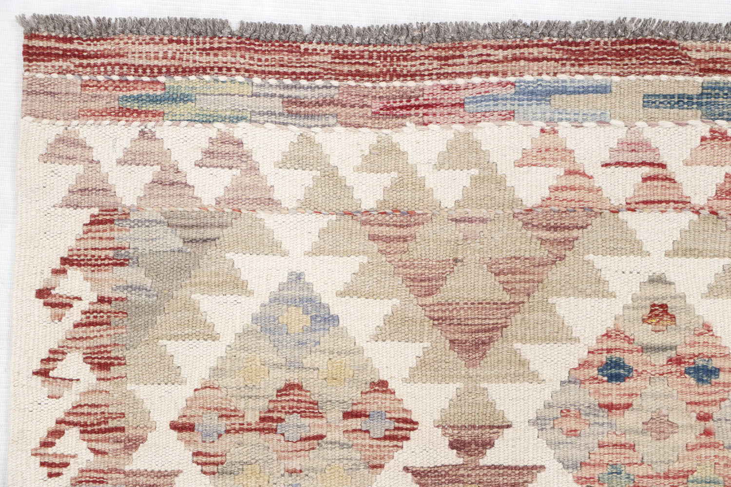 Multy Handmade Veggie Dye Kilim Rug Rectangular