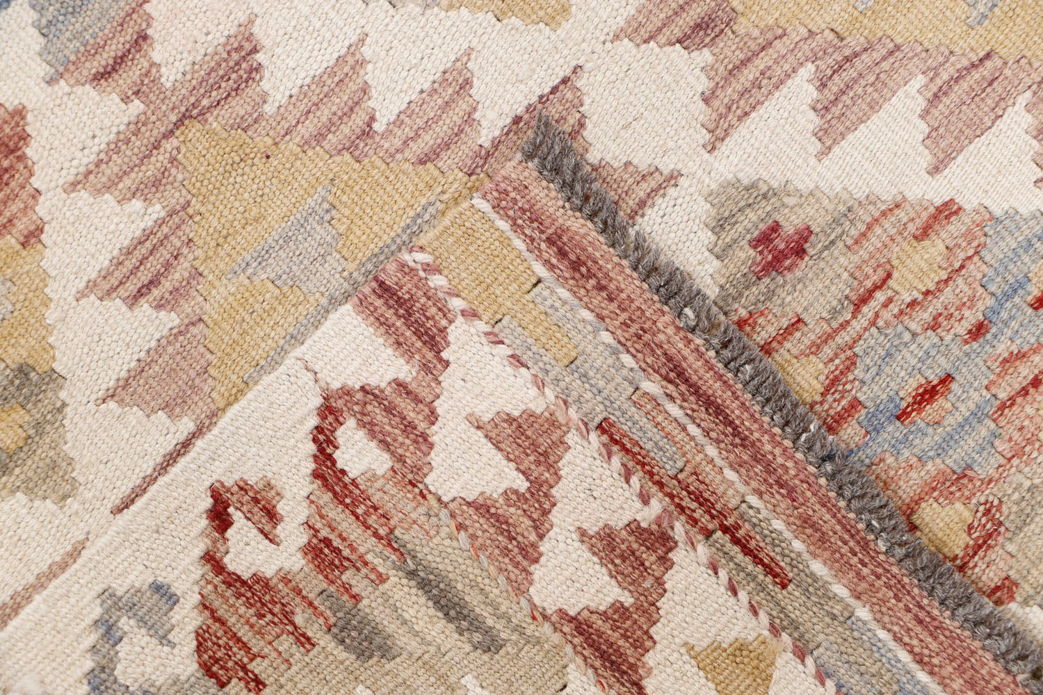 Multy Handmade Veggie Dye Kilim Rug Rectangular