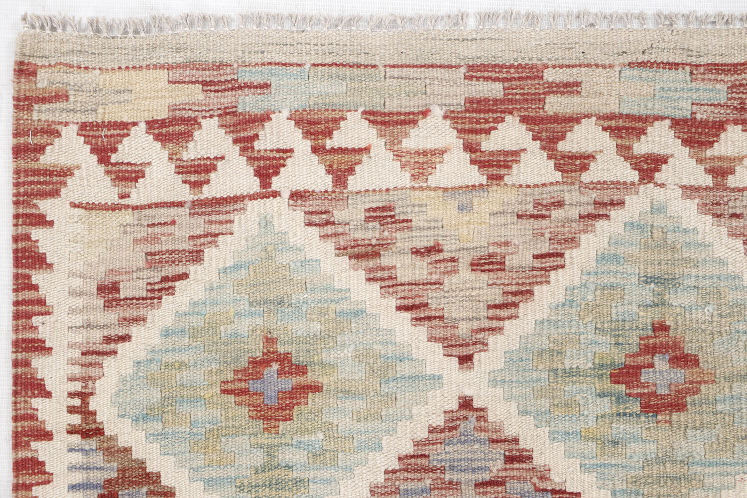 Multy Handmade Veggie Dye Kilim Rug Rectangular