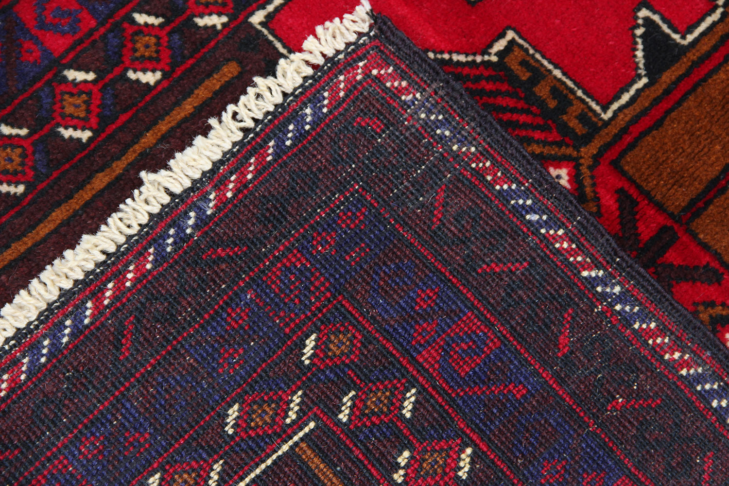 Handmade Adraskan Baluchi Afghan Rug