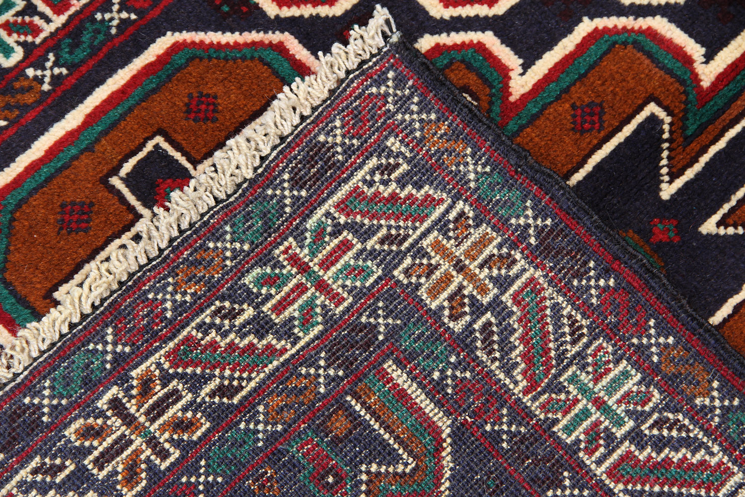 Handmade Adraskan Baluchi Afghan Rug