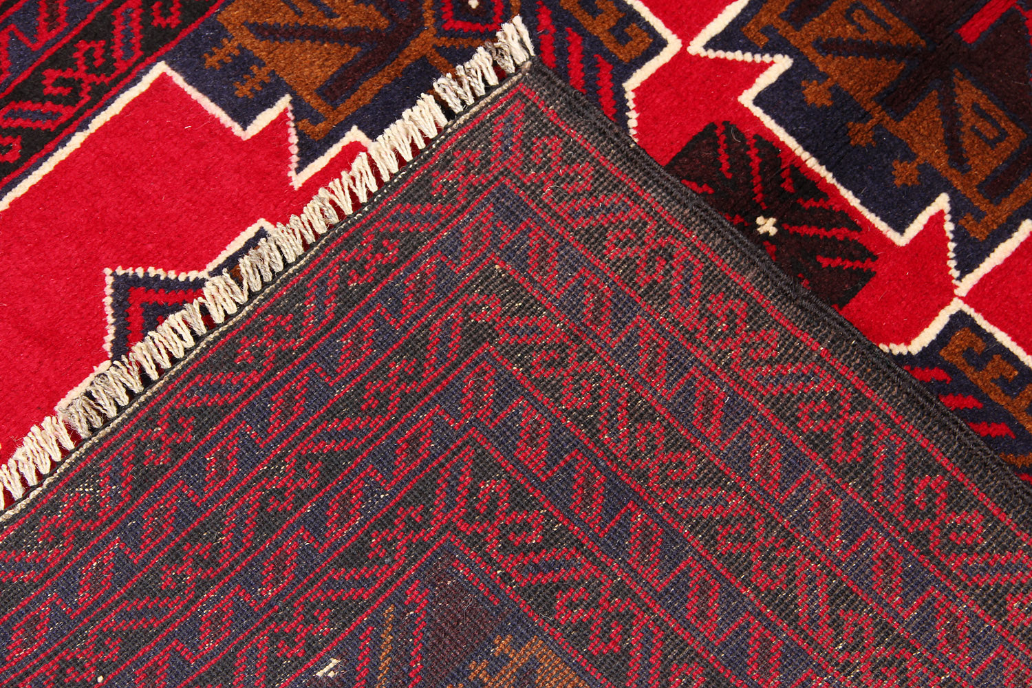 Handmade Adraskan Baluchi Afghan Rug