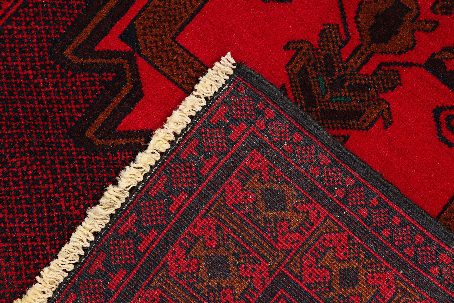 Handmade Adraskan Baluchi Afghan Rug