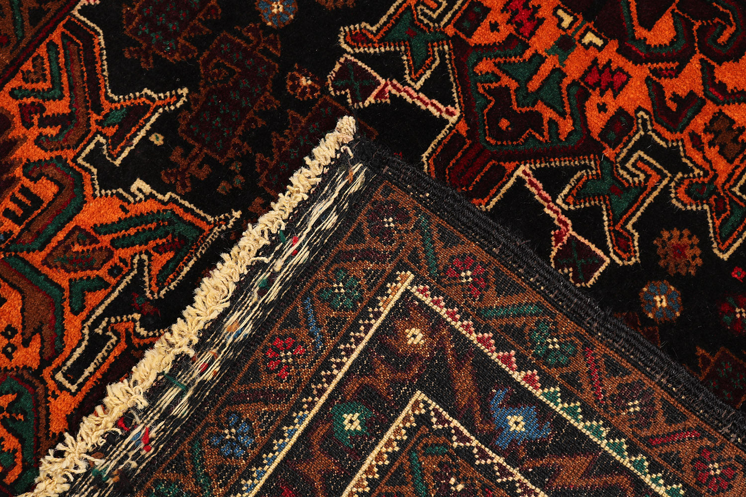 Handmade Adraskan Baluchi Afghan Rug