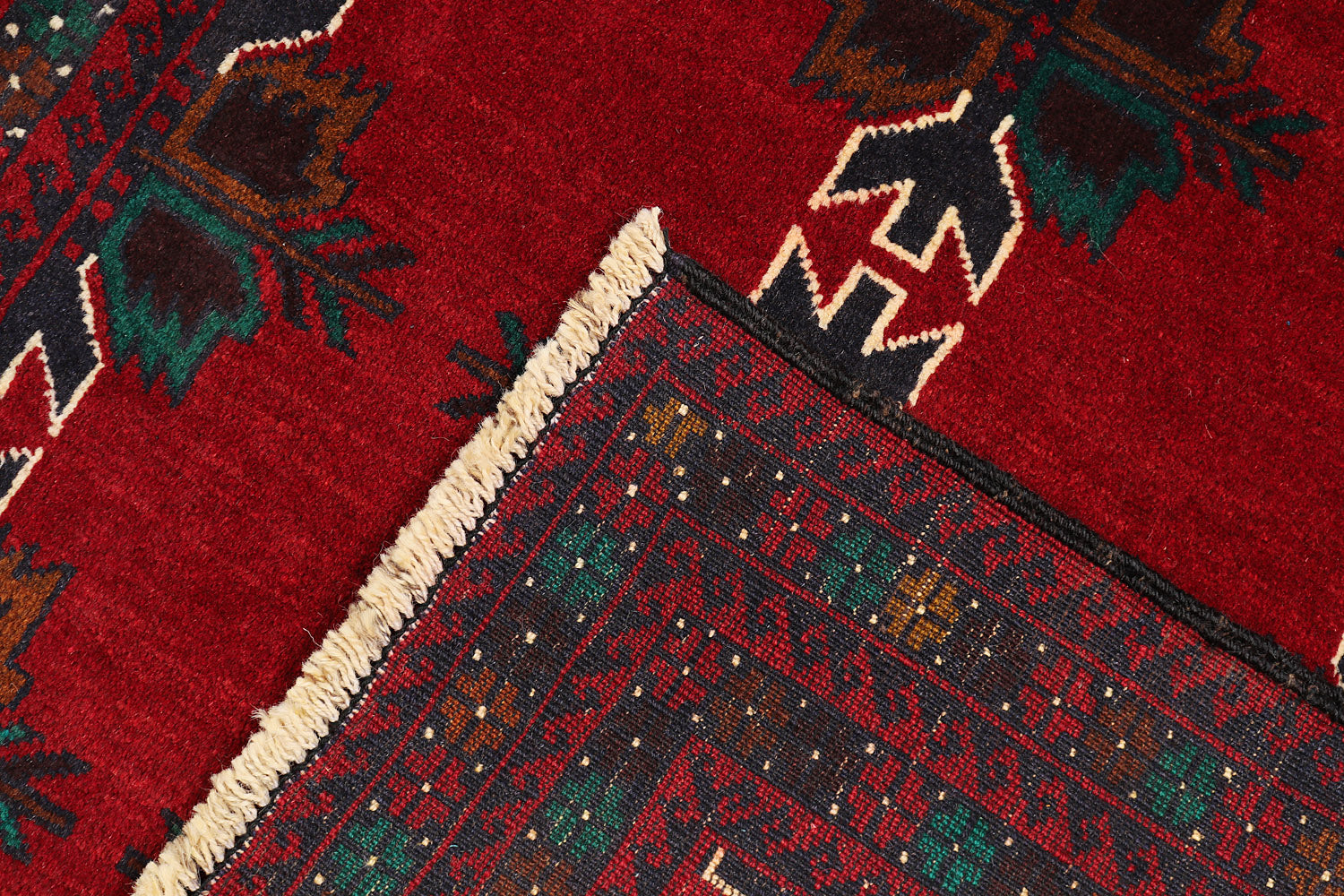 Handmade Adraskan Baluchi Afghan Rug