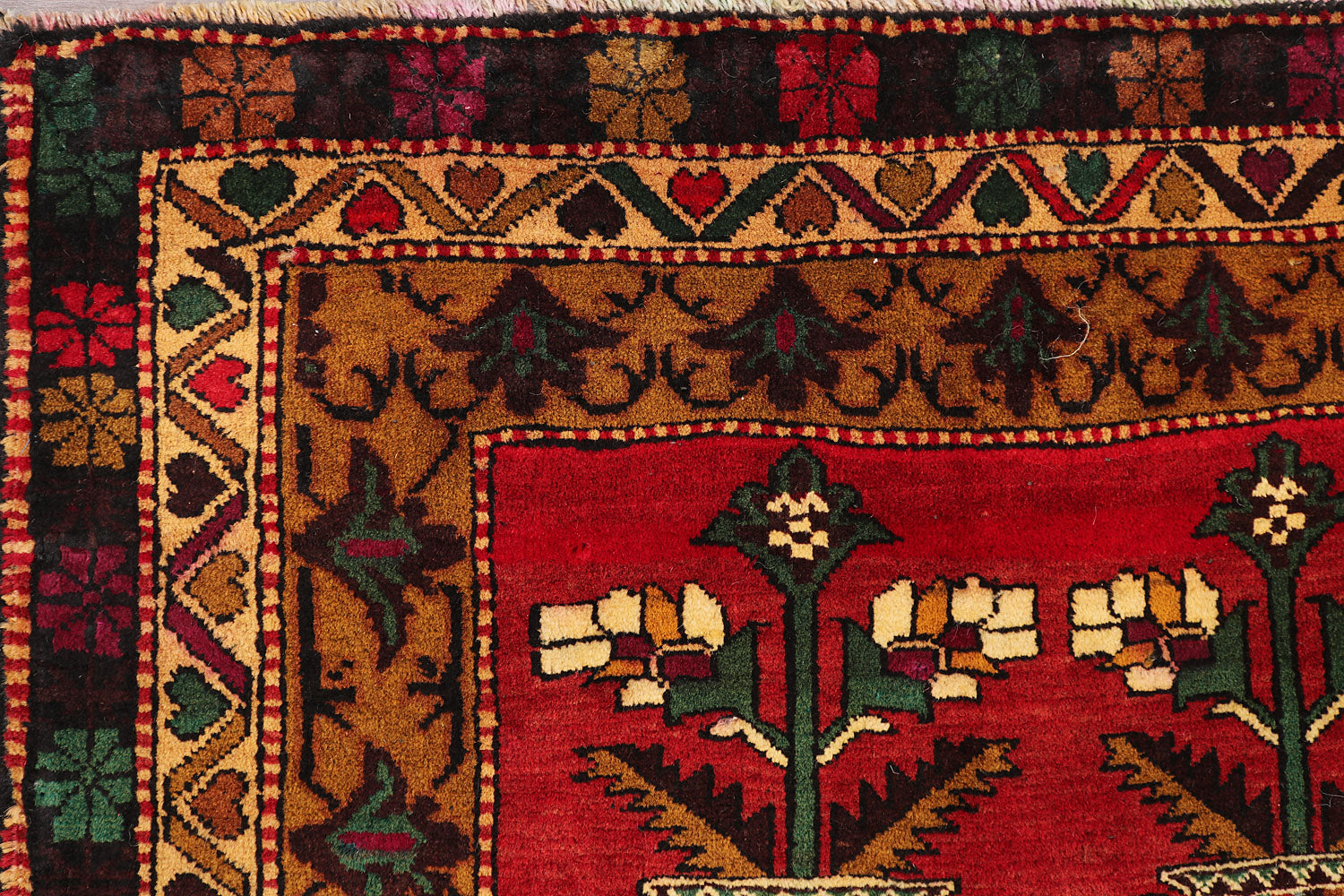 Handmade Adraskan Baluchi Afghan Rug