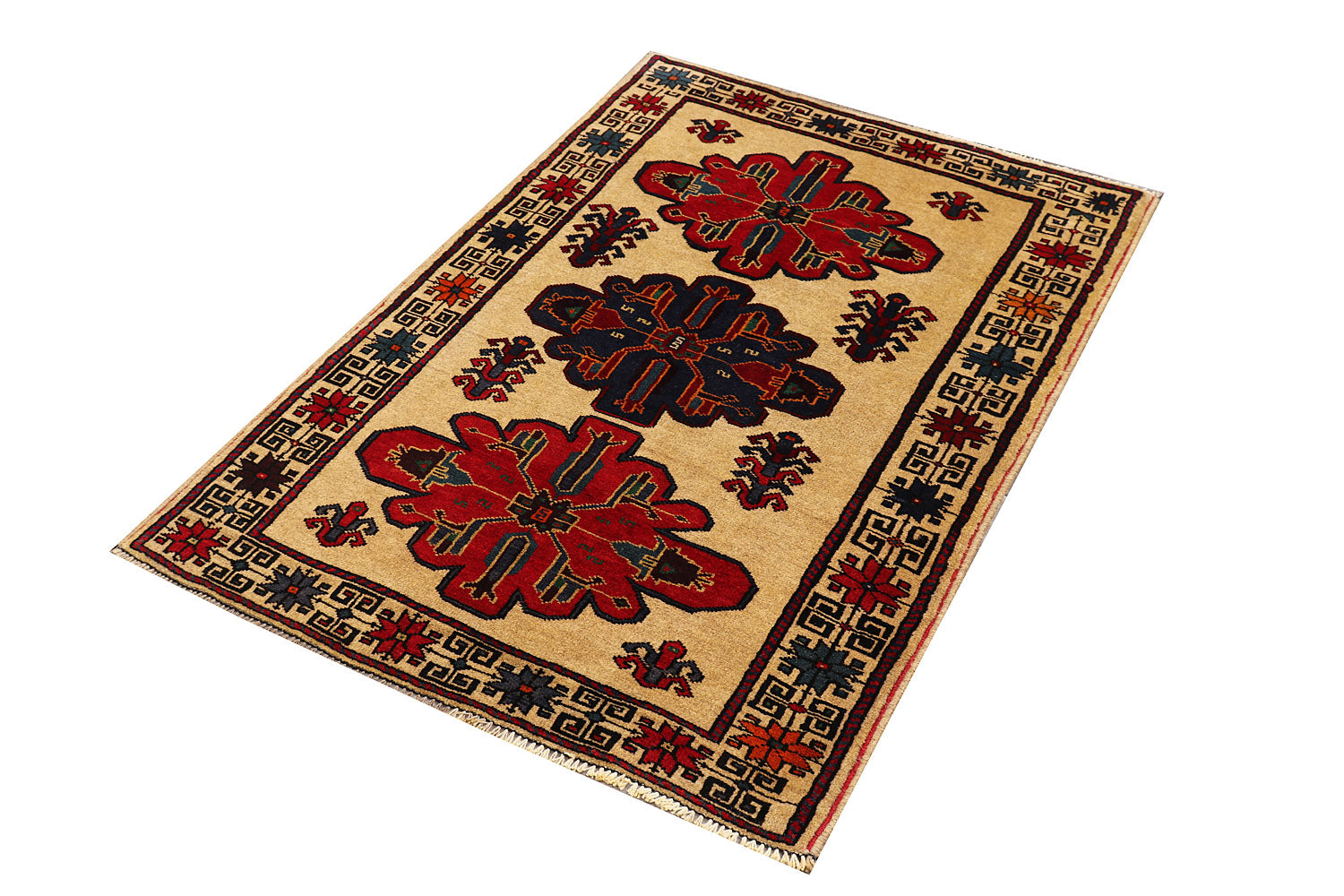 Handmade Adraskan Baluchi Afghan Rug