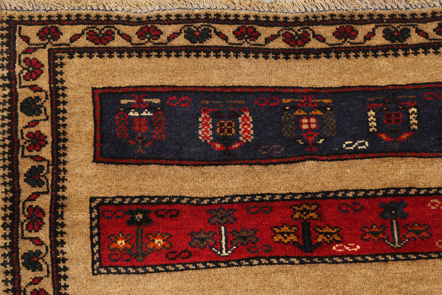 Handmade Adraskan Baluchi Afghan Rug