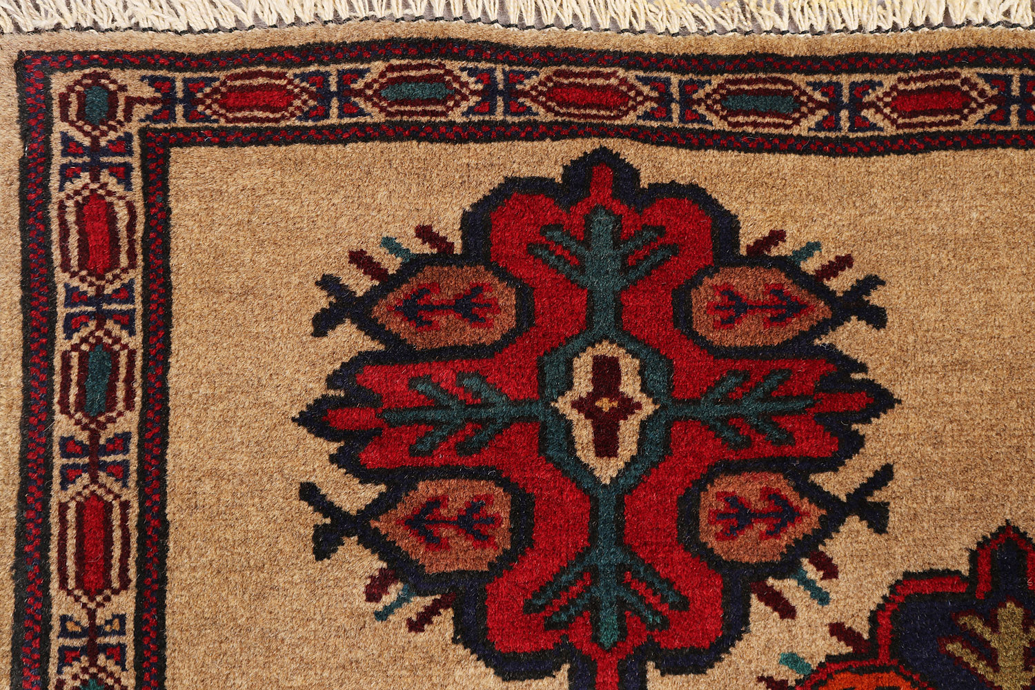Handmade Adraskan Baluchi Afghan Rug