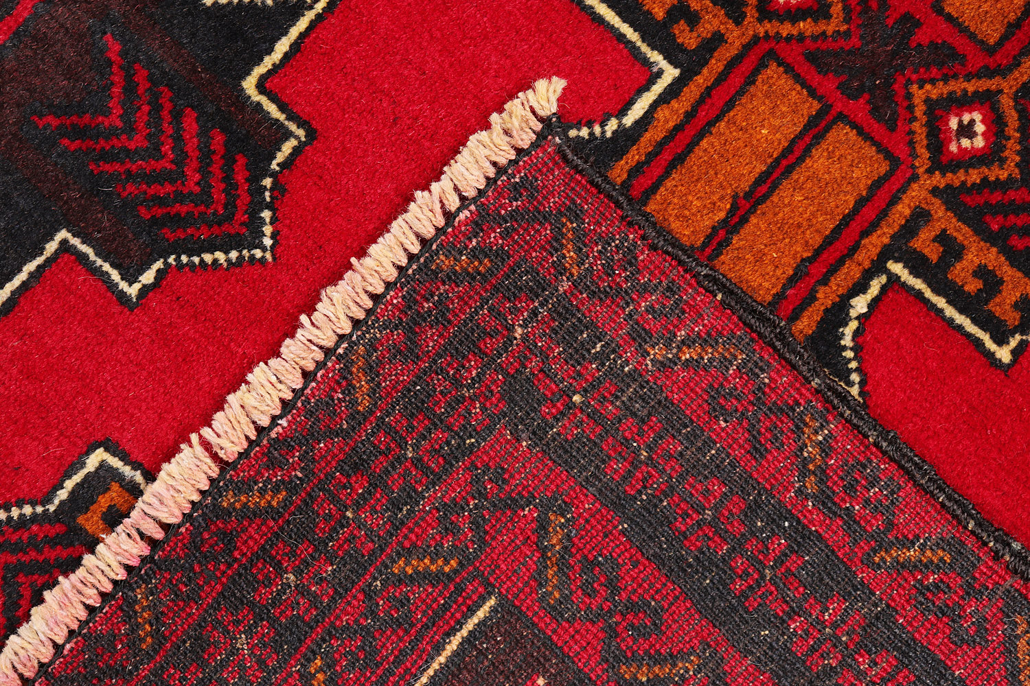 Handmade Adraskan Baluchi Afghan Rug