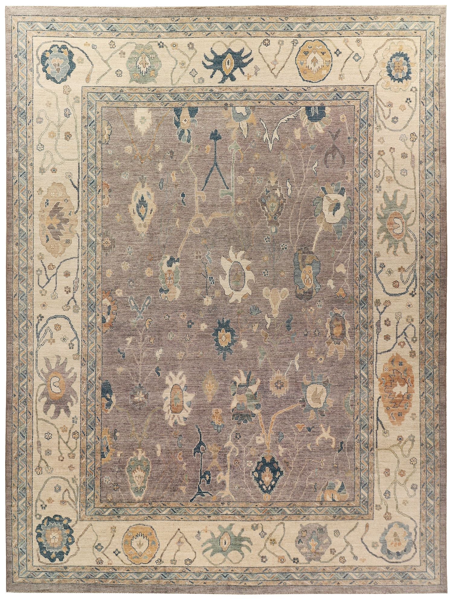 Handmade Turkish Rug OUSHAK