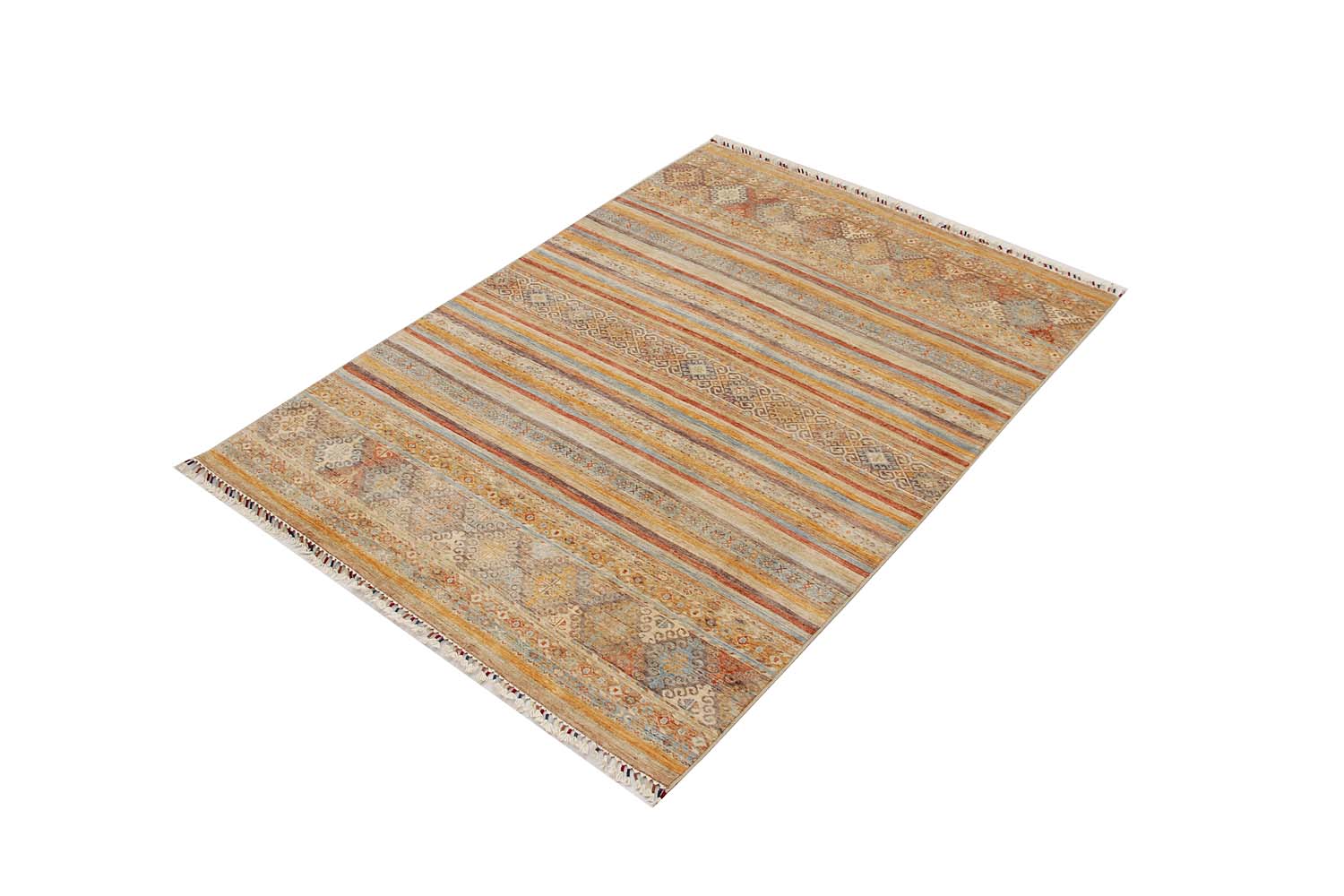 Handmade Persian Rug KHURJEEN