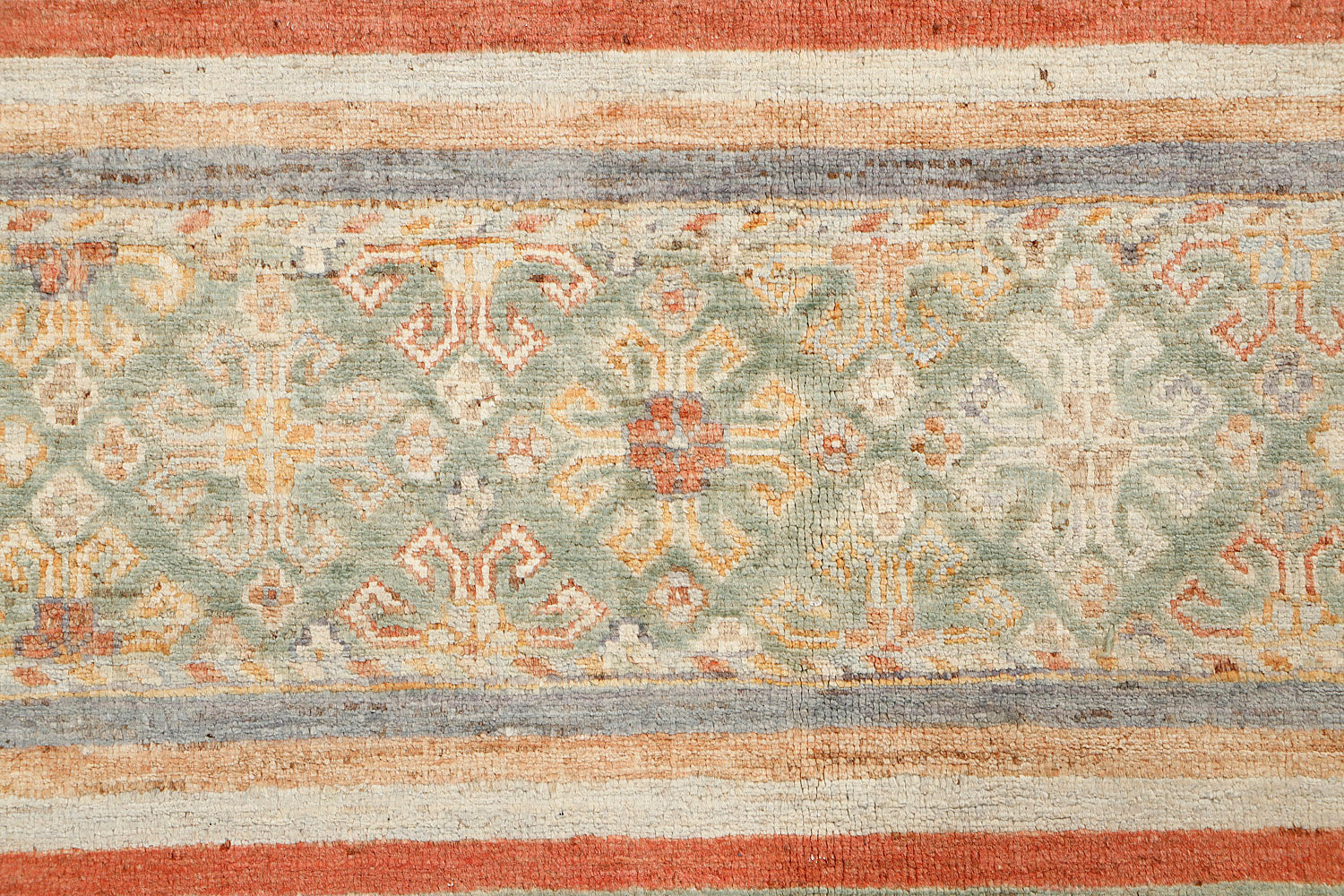 Khurjeen Persian Hand Knotted Wool Rug Multicolor 5'6" x 8'