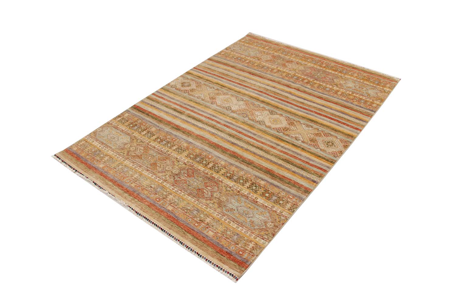 Handmade Persian Rug KHURJEEN