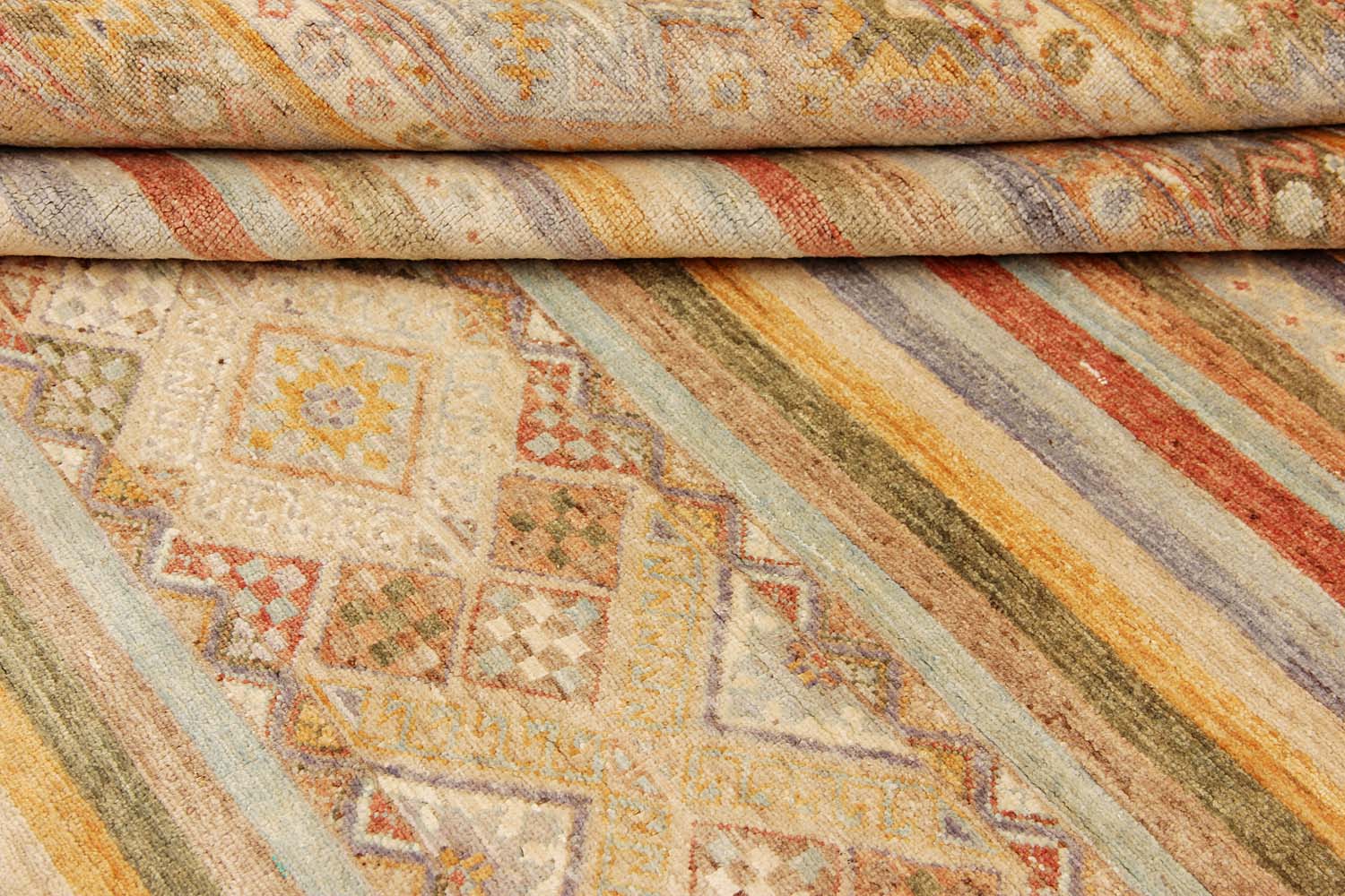 Handmade Persian Rug KHURJEEN