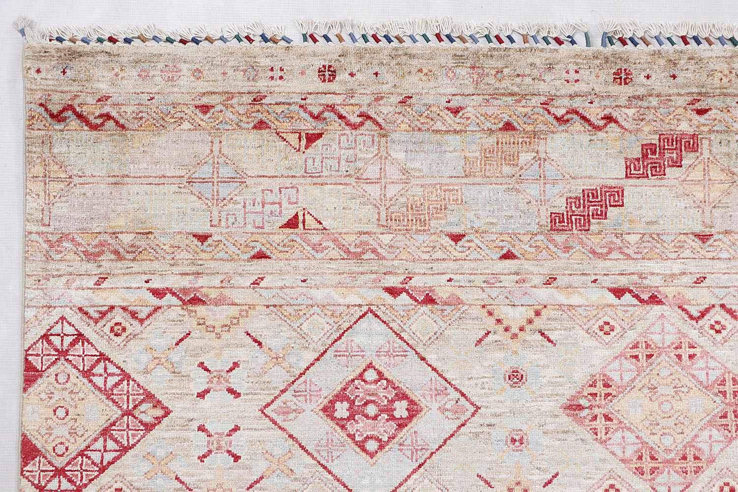 Khurjeen Persian Hand Knotted Wool Rug Multicolor 8' x 11'6"