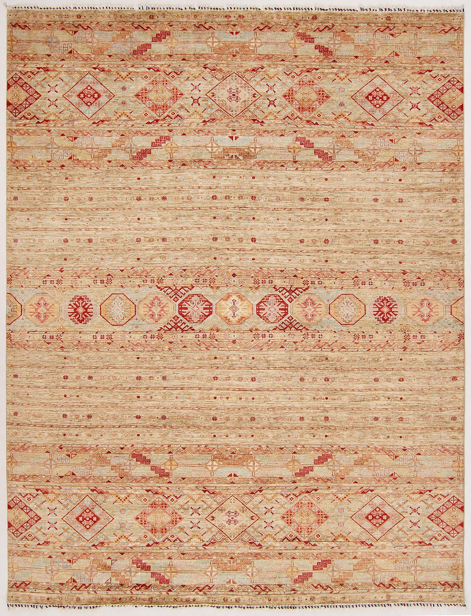 Handmade Persian Rug KHURJEEN