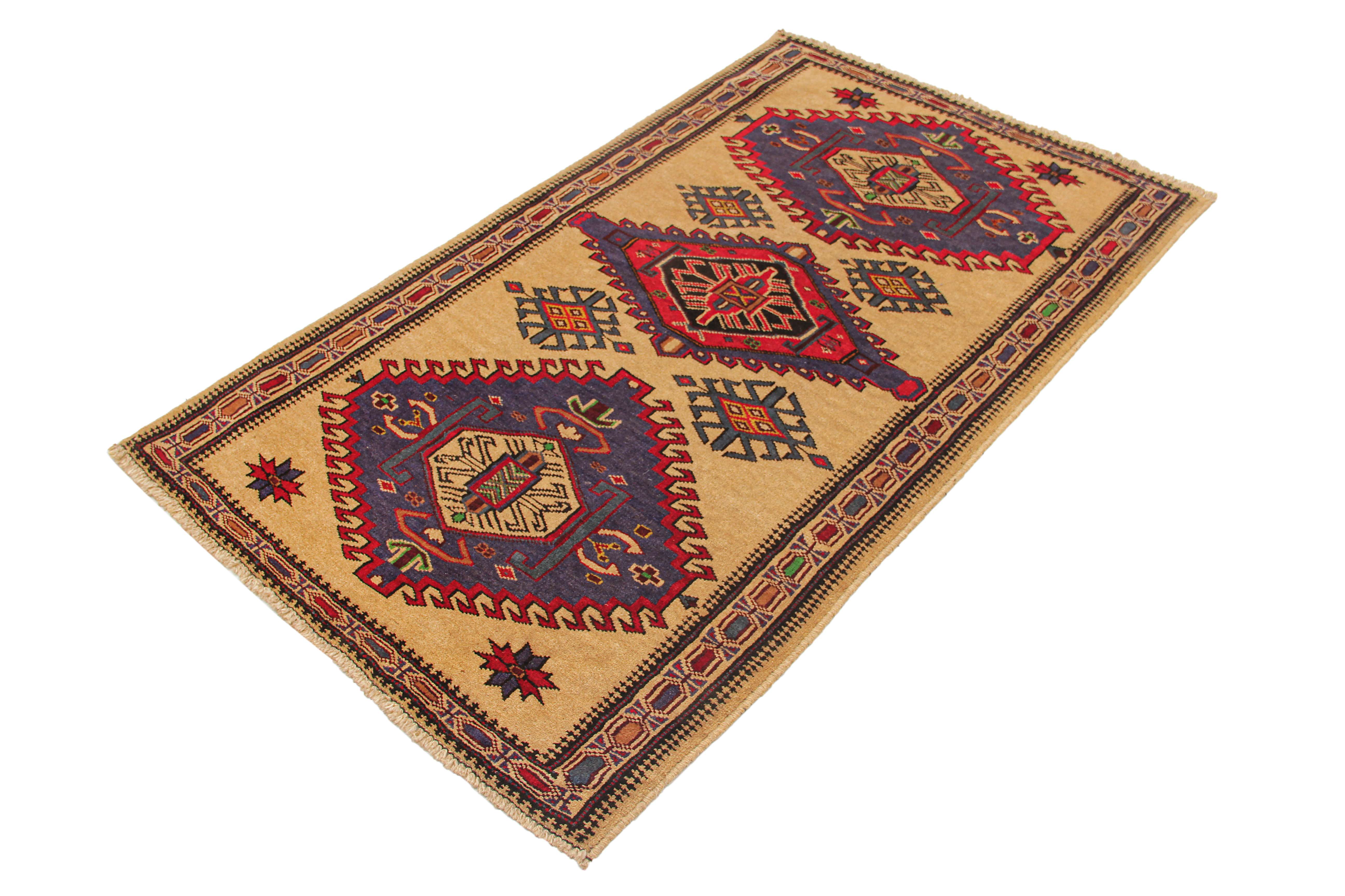 Handmade Adraskan Baluchi Afghan Rug