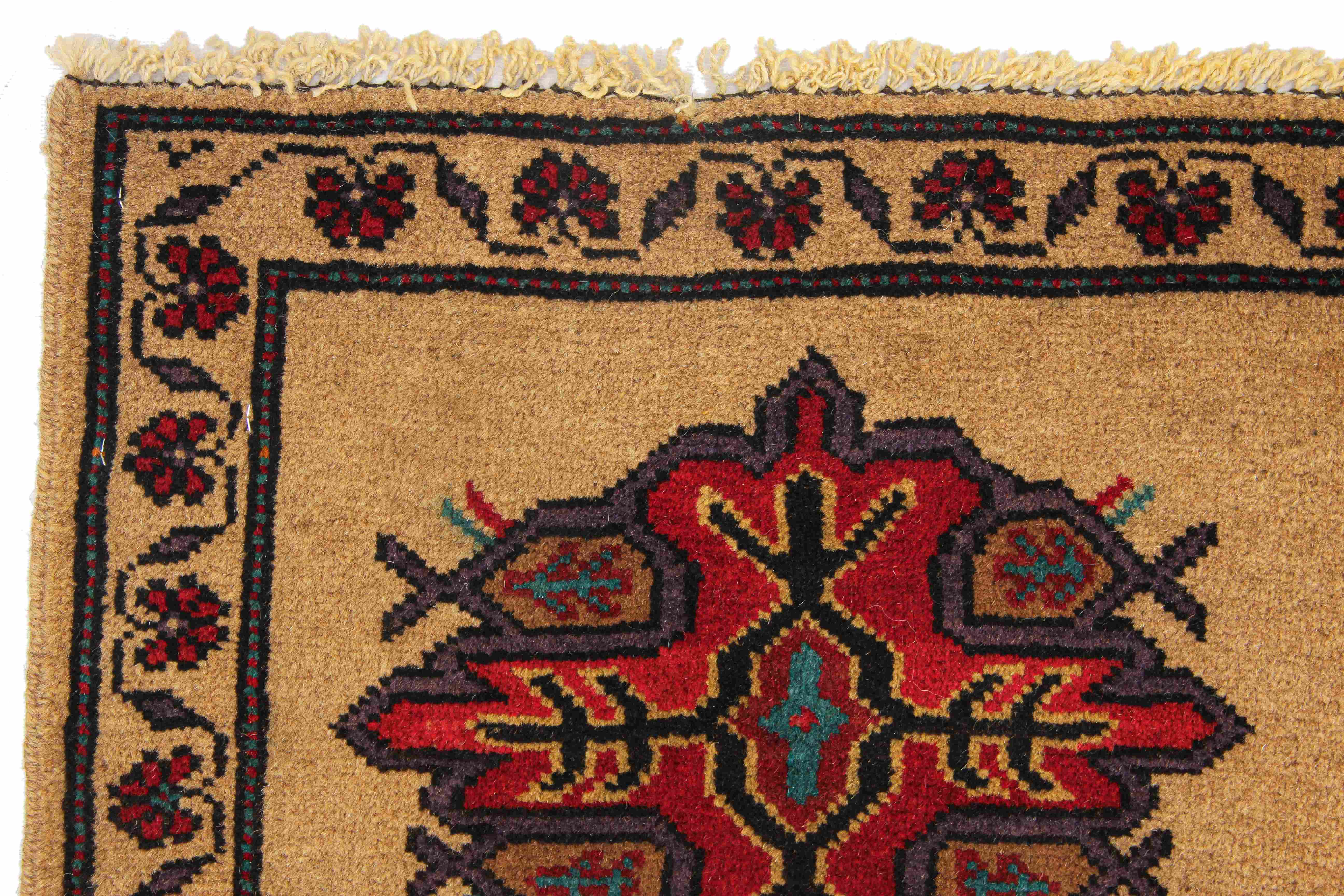 Handmade Adraskan Baluchi Afghan Rug