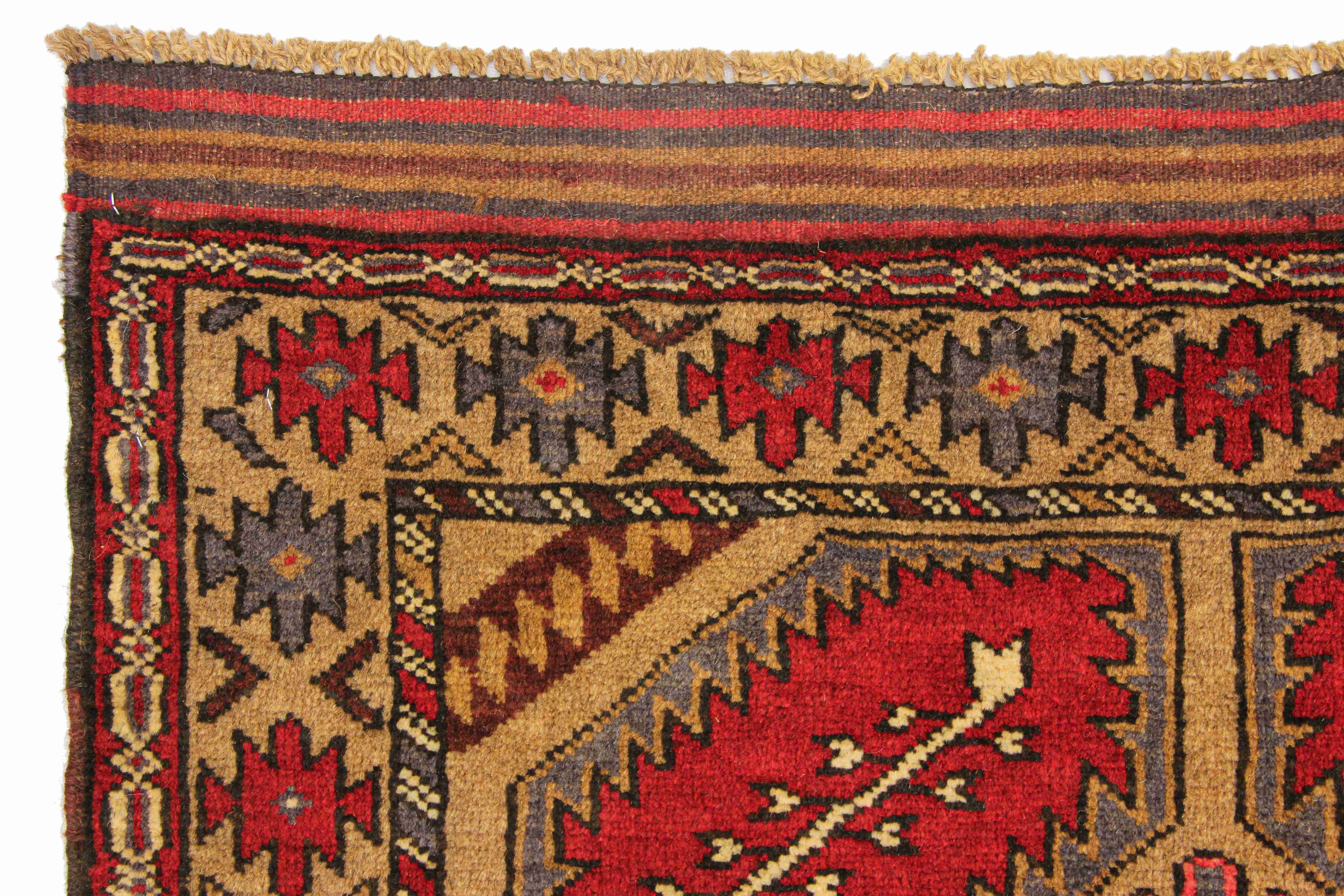 Handmade Adraskan Baluchi Afghan Rug