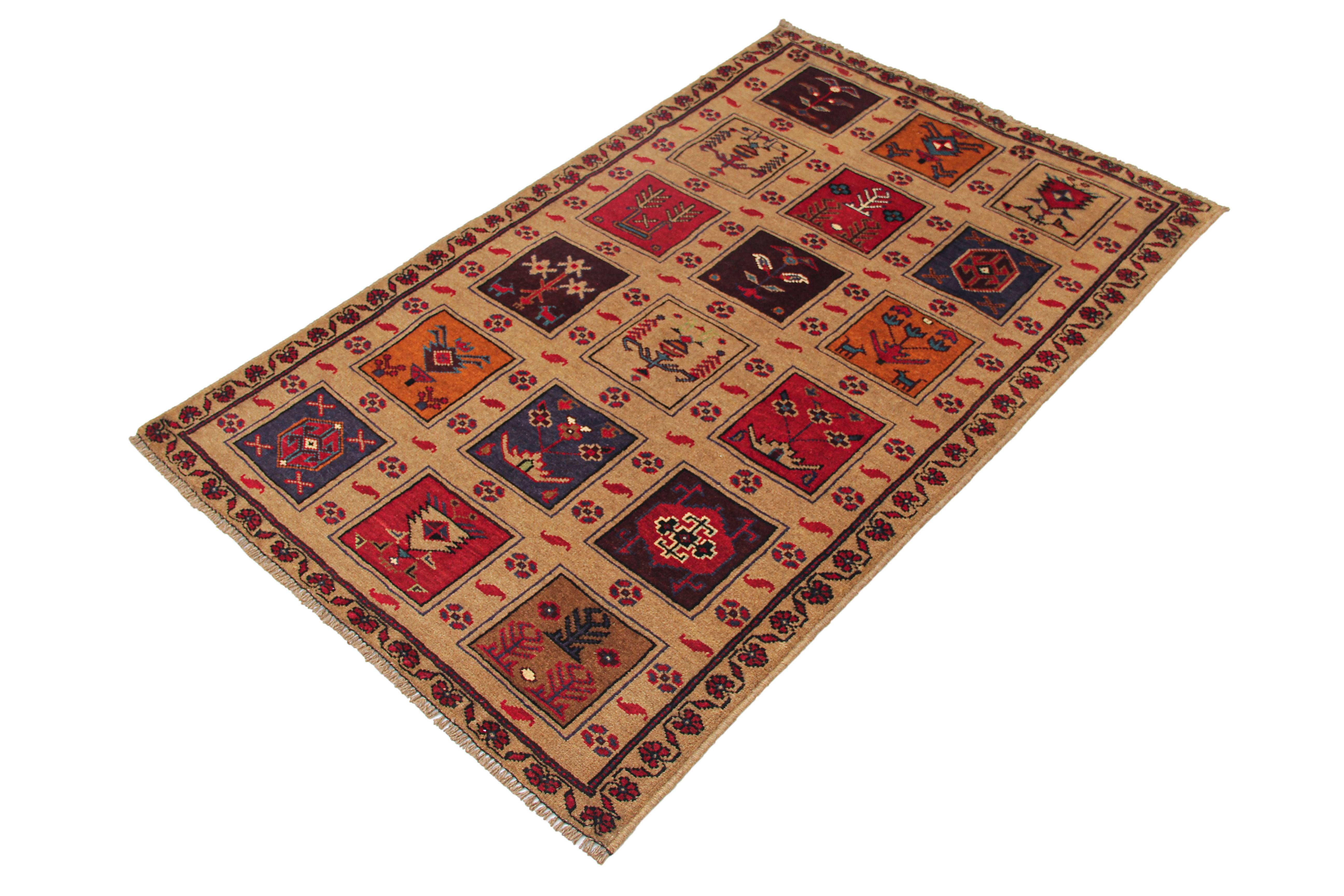 Handmade Adraskan Baluchi Afghan Rug