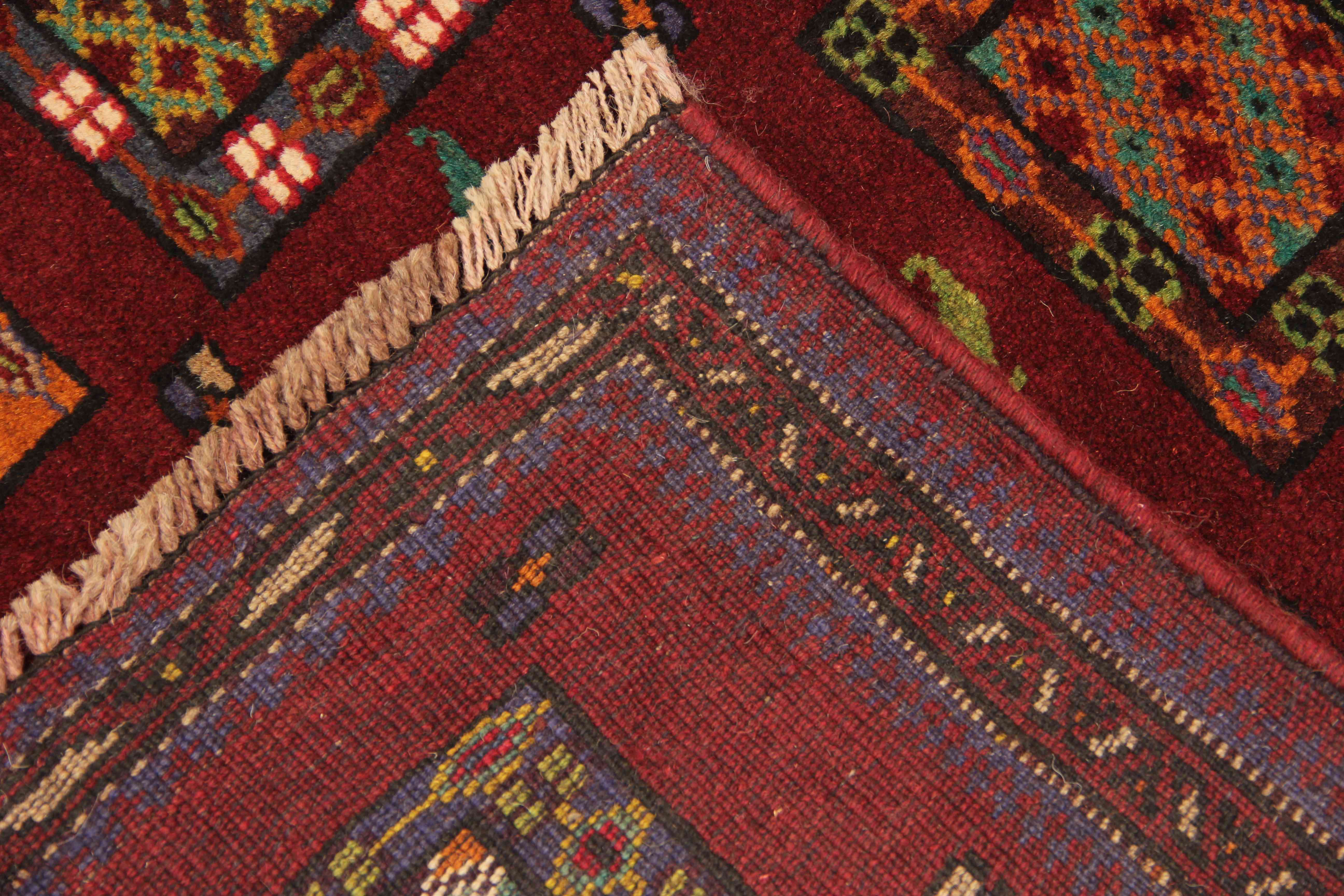 Handmade Adraskan Baluchi Afghan Rug