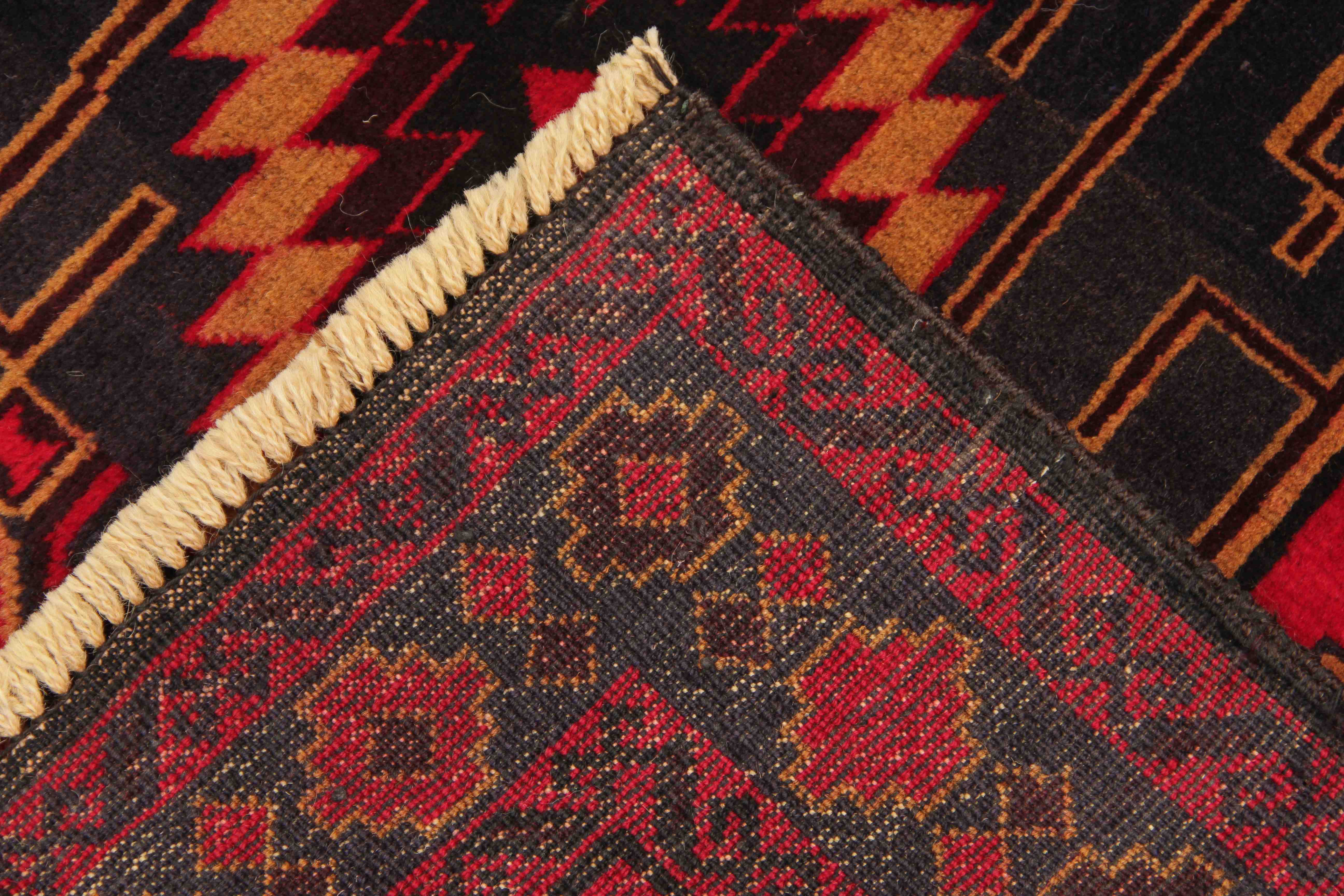 Handmade Adraskan Baluchi Afghan Rug