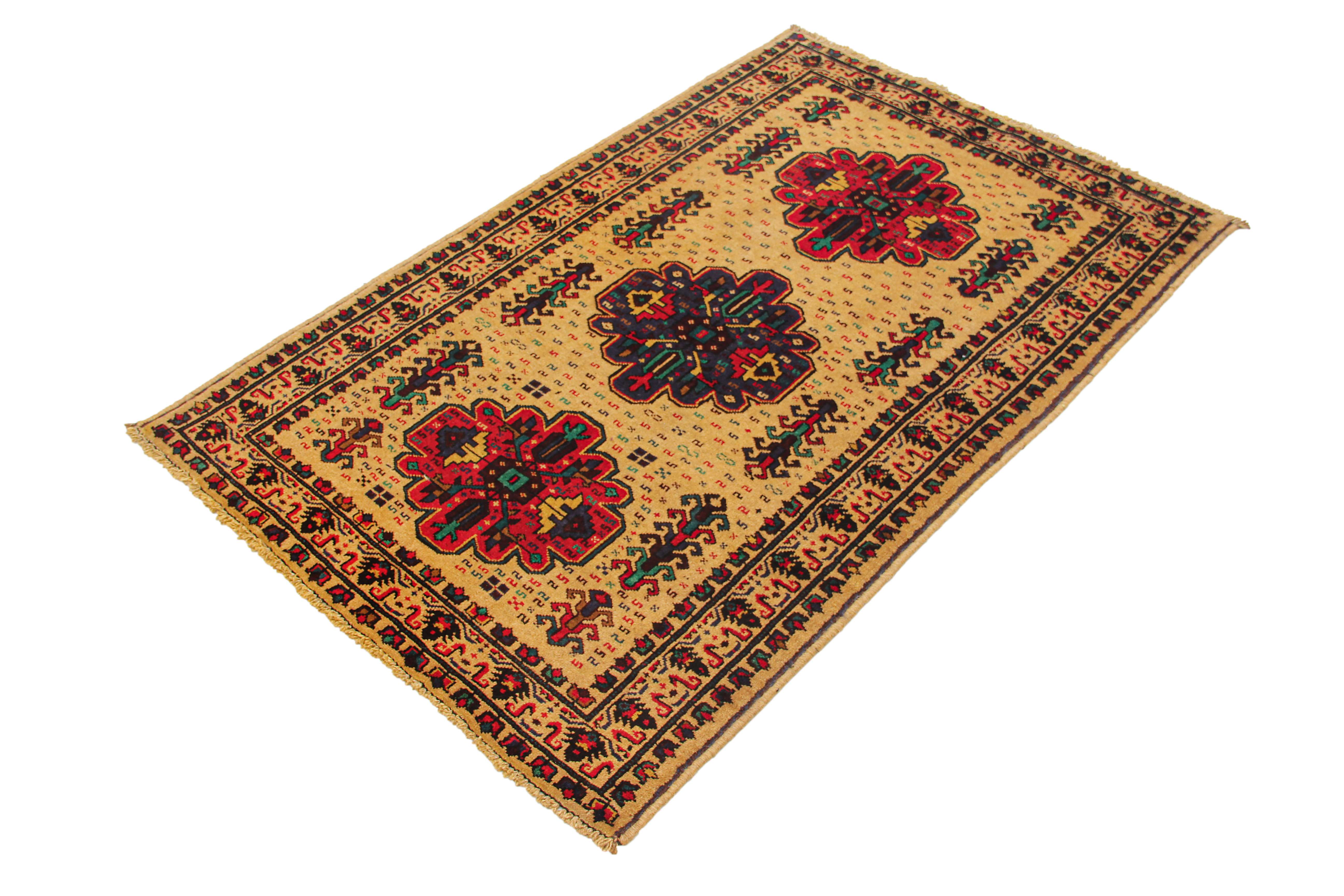 Handmade Adraskan Baluchi Afghan Rug