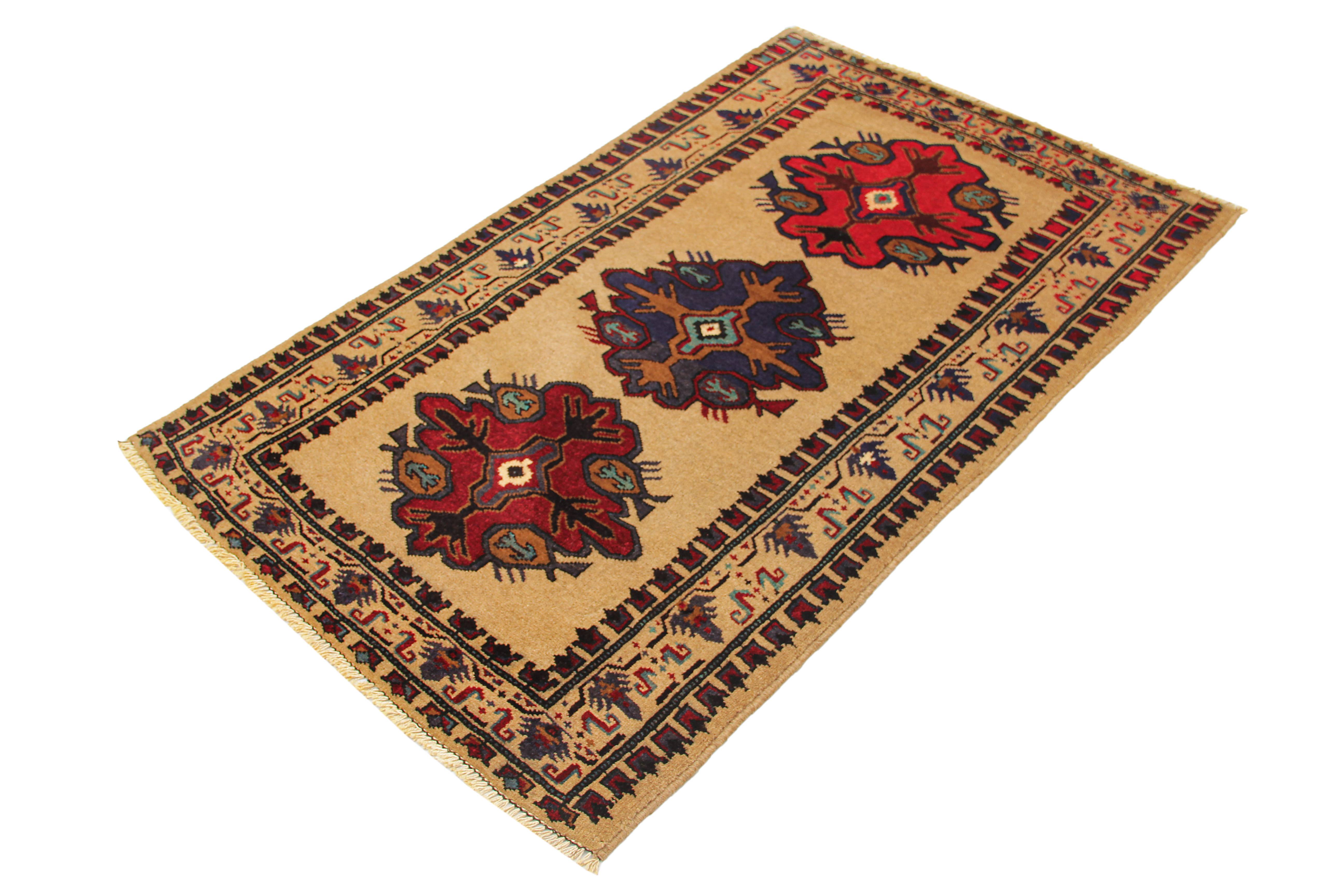 Handmade Adraskan Baluchi Afghan Rug