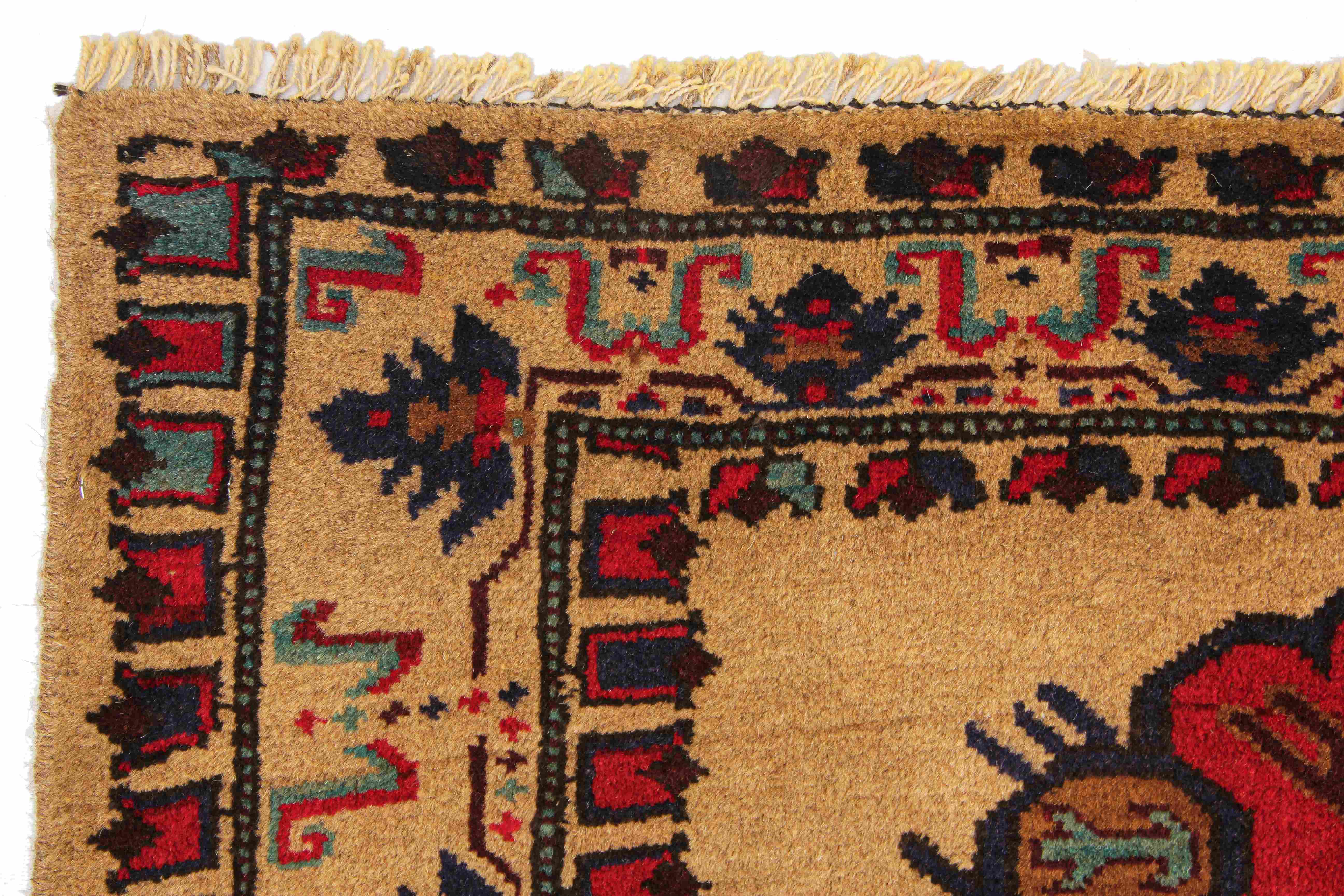Handmade Adraskan Baluchi Afghan Rug