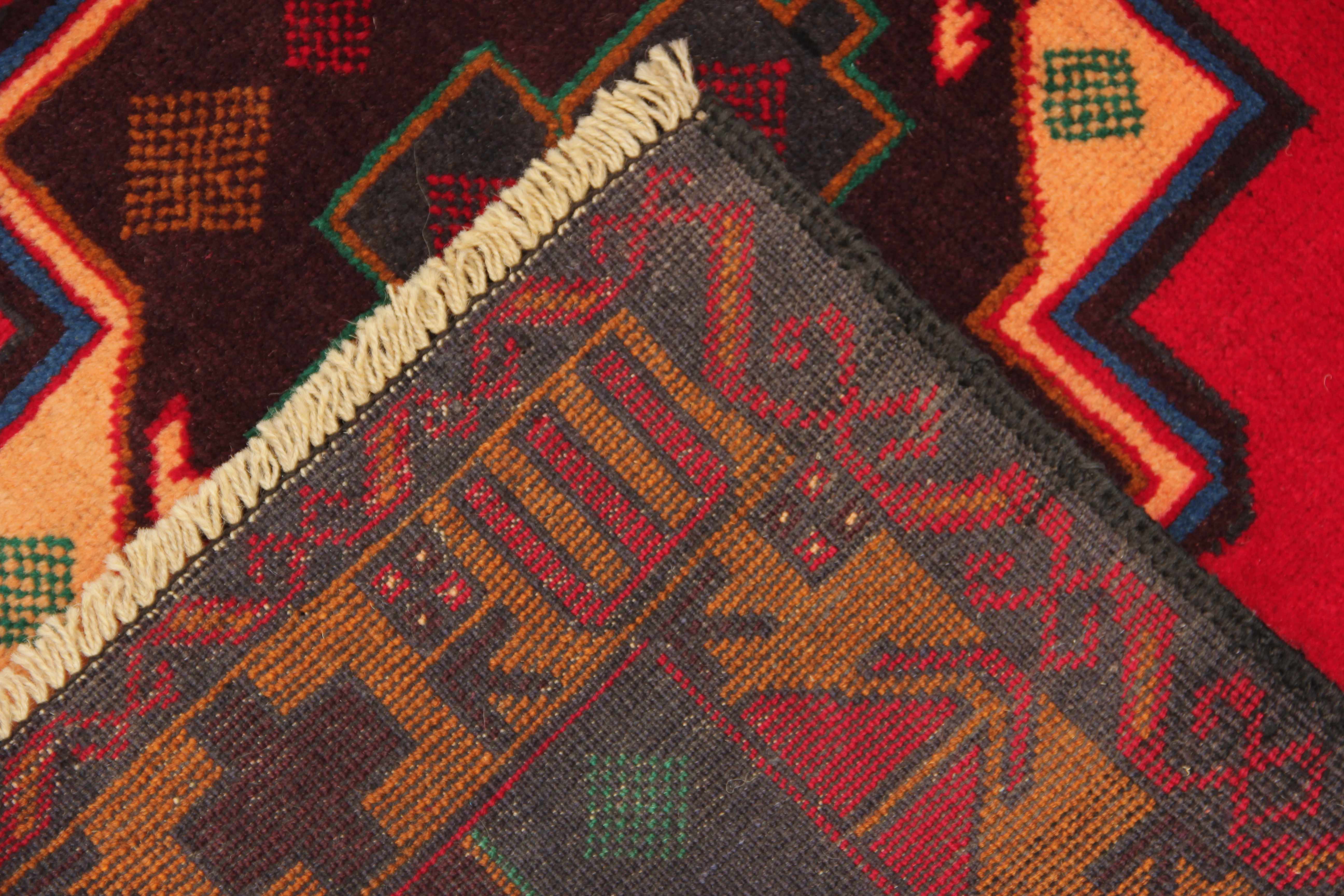 Handmade Adraskan Baluchi Afghan Rug