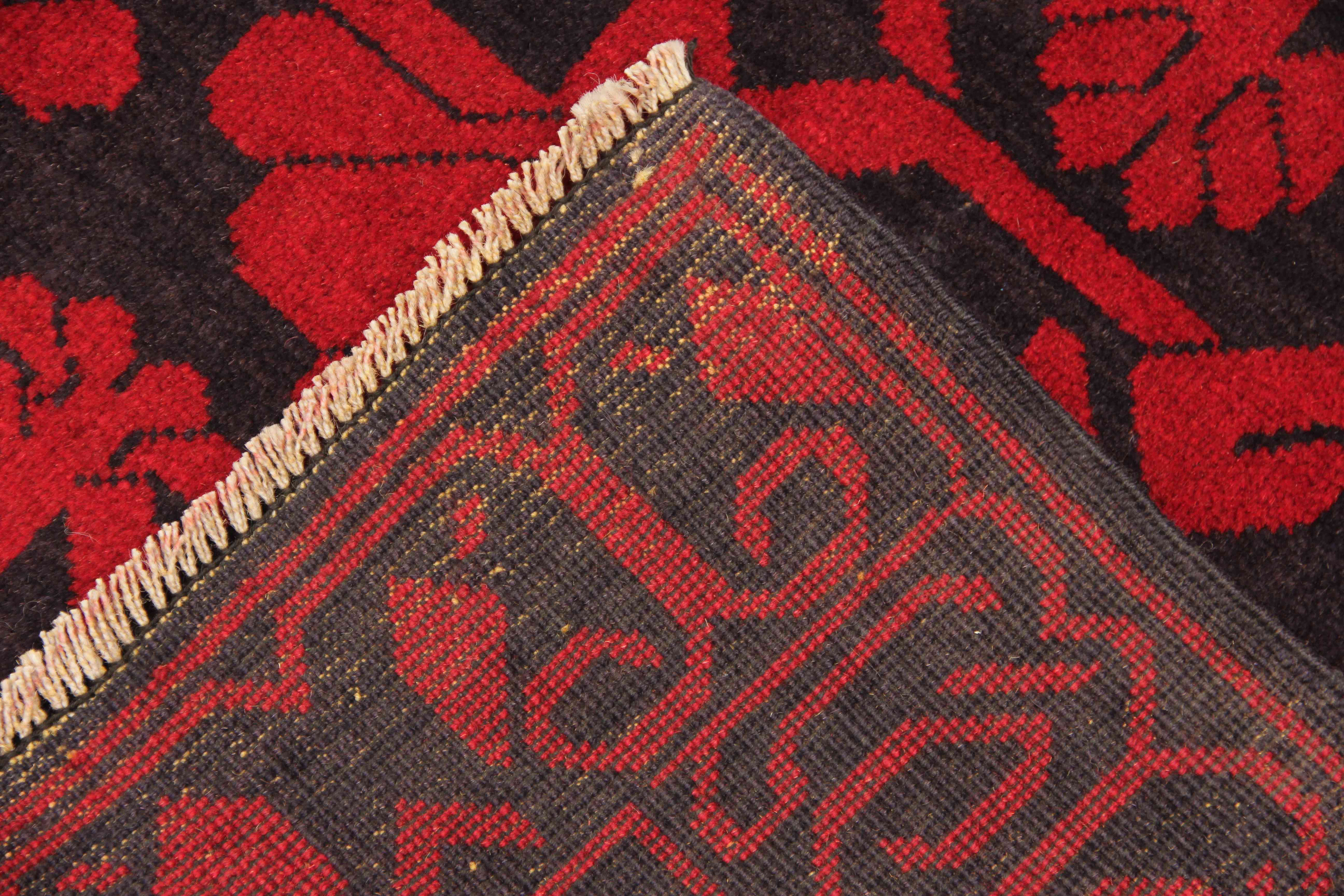 Handmade Adraskan Baluchi Afghan Rug
