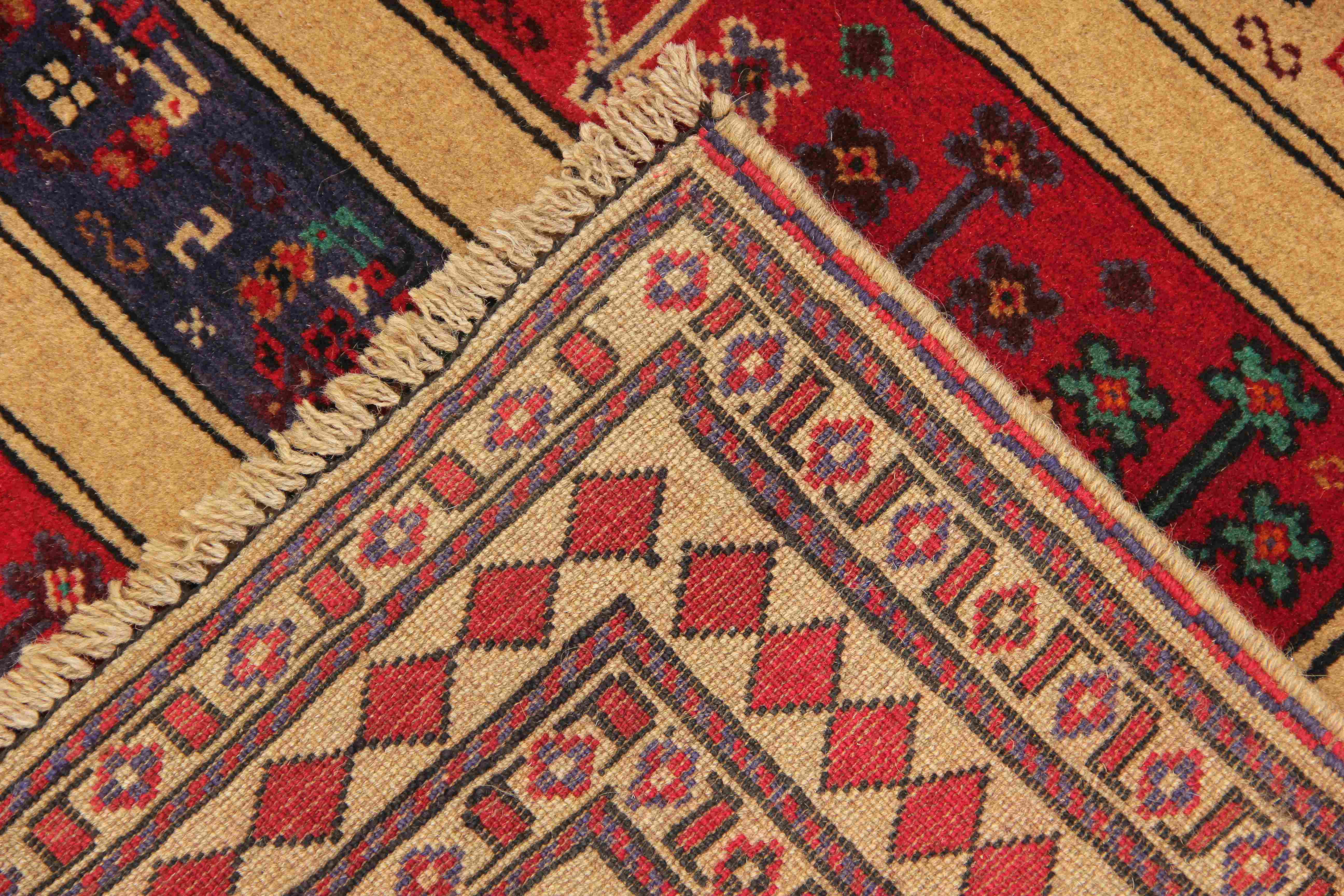 Handmade Adraskan Baluchi Afghan Rug