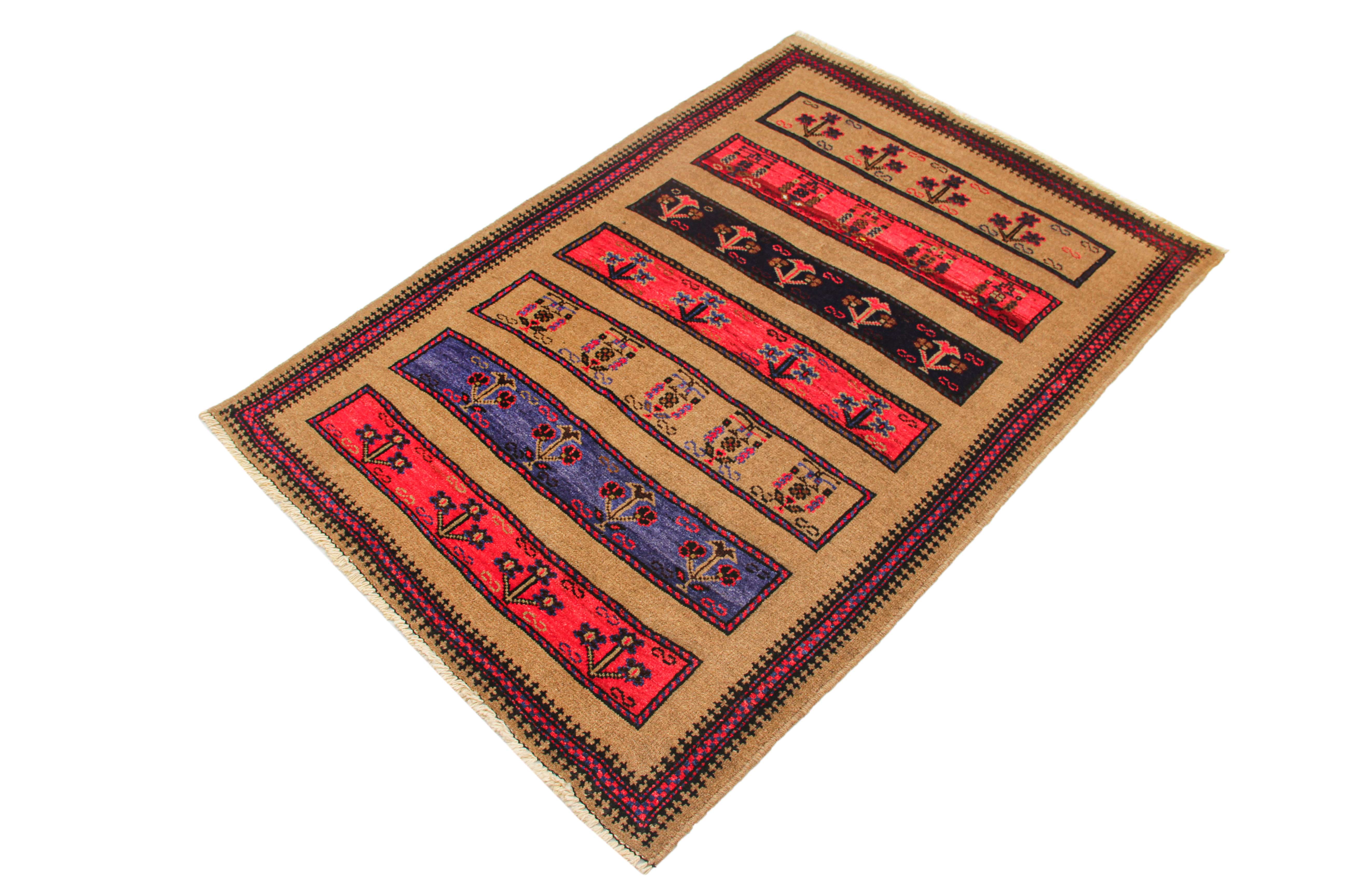 Handmade Adraskan Baluchi Afghan Rug
