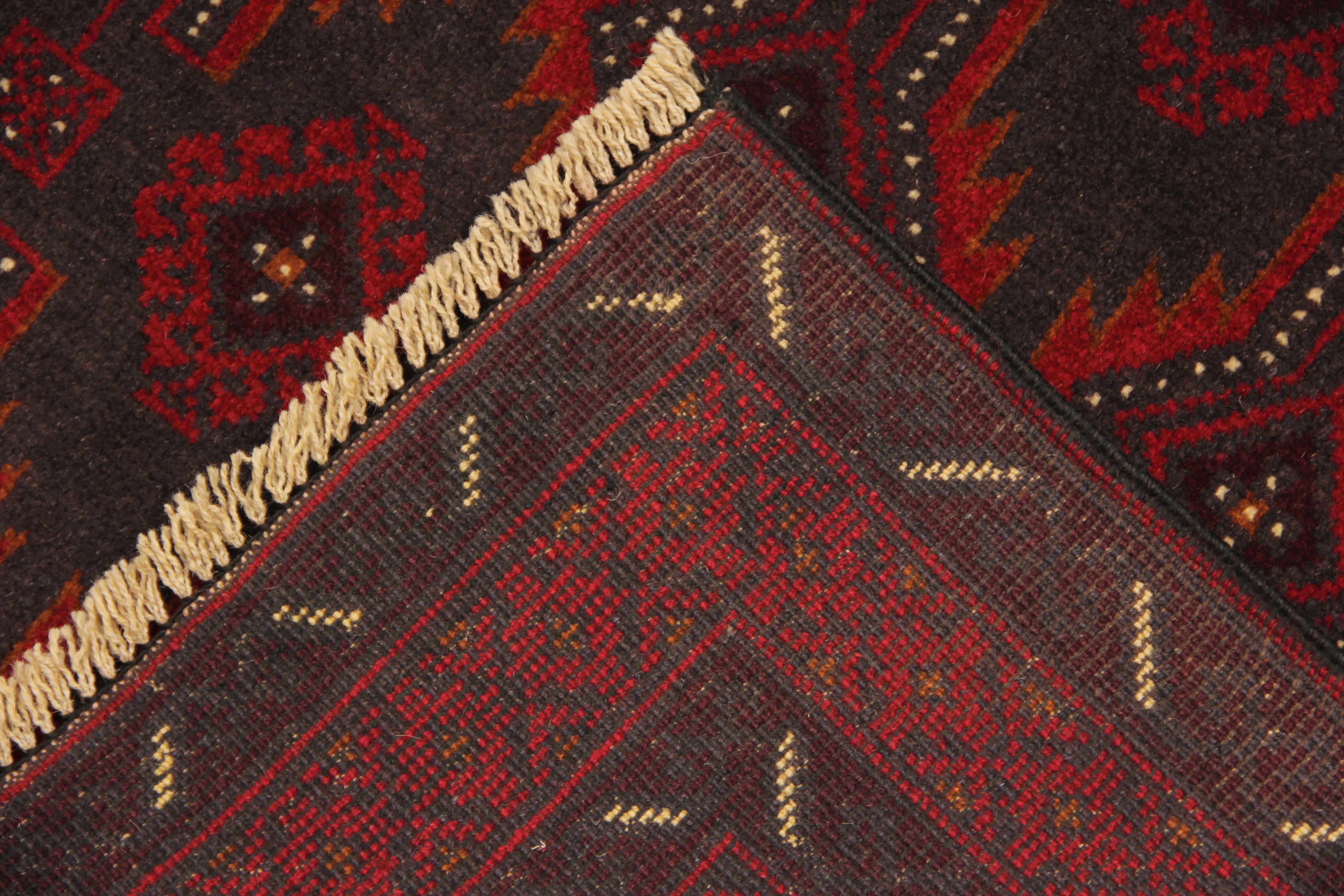 Handmade Adraskan Baluchi Afghan Rug