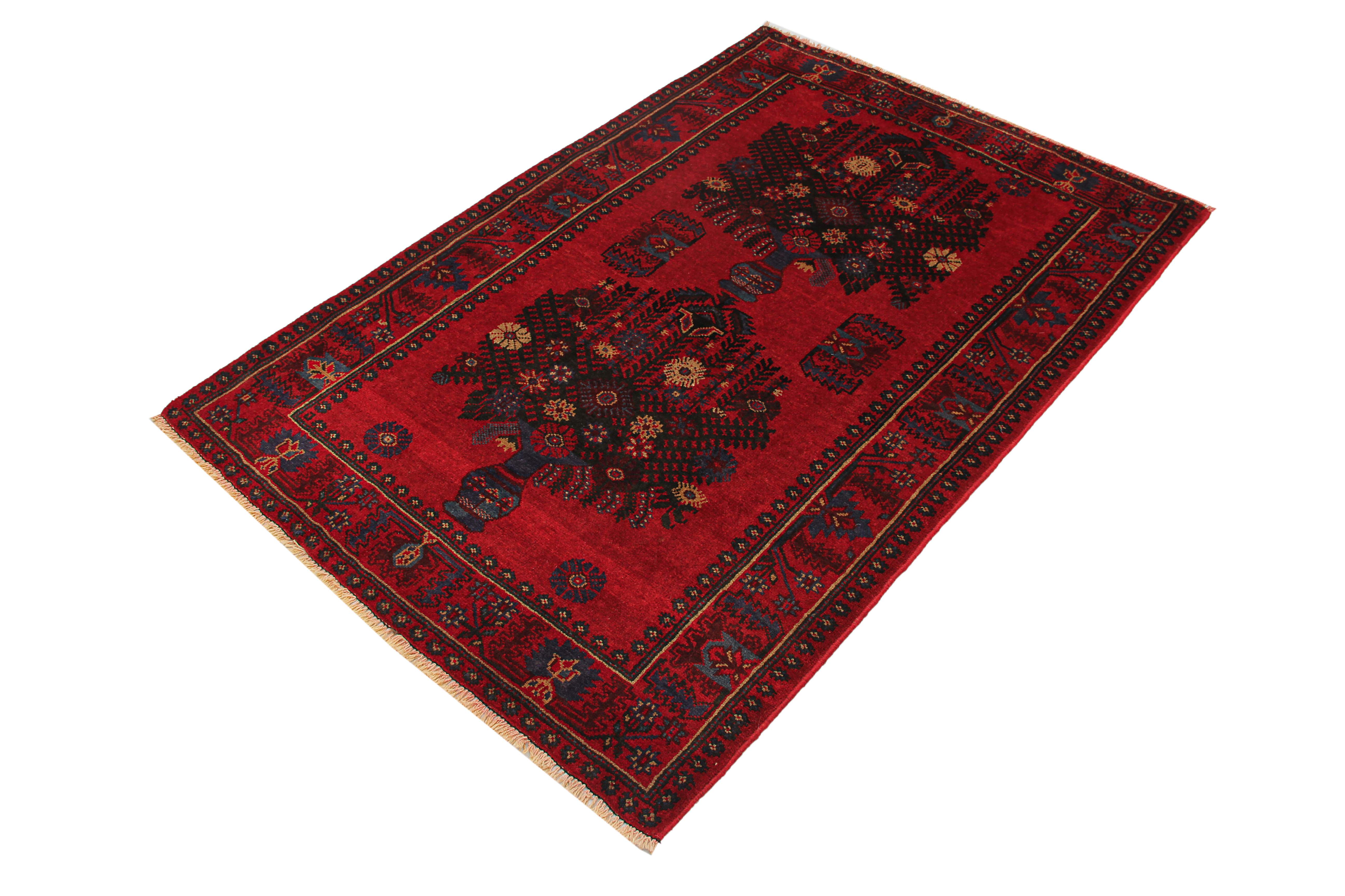 Handmade Adraskan Baluchi Afghan Rug
