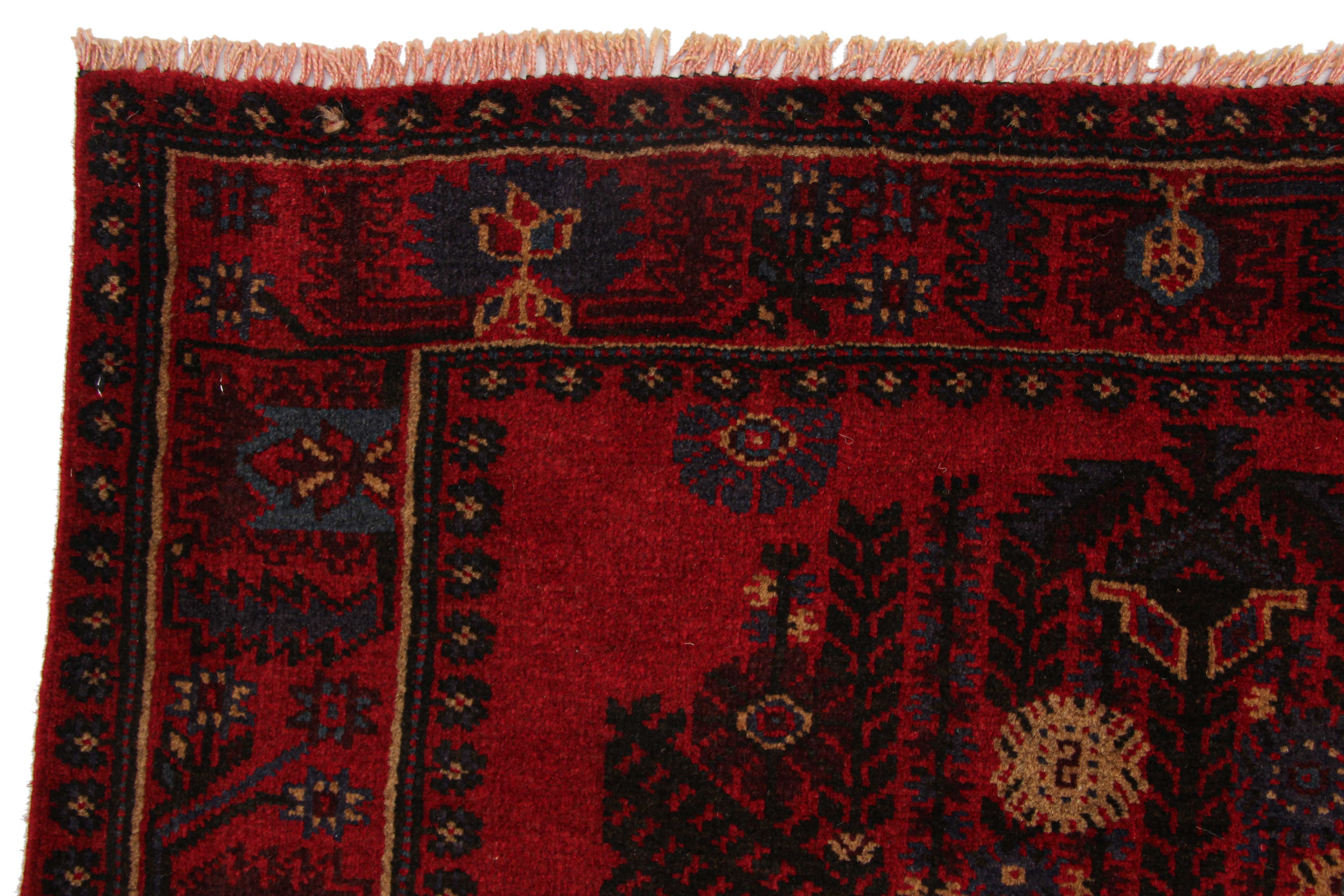 Handmade Adraskan Baluchi Afghan Rug