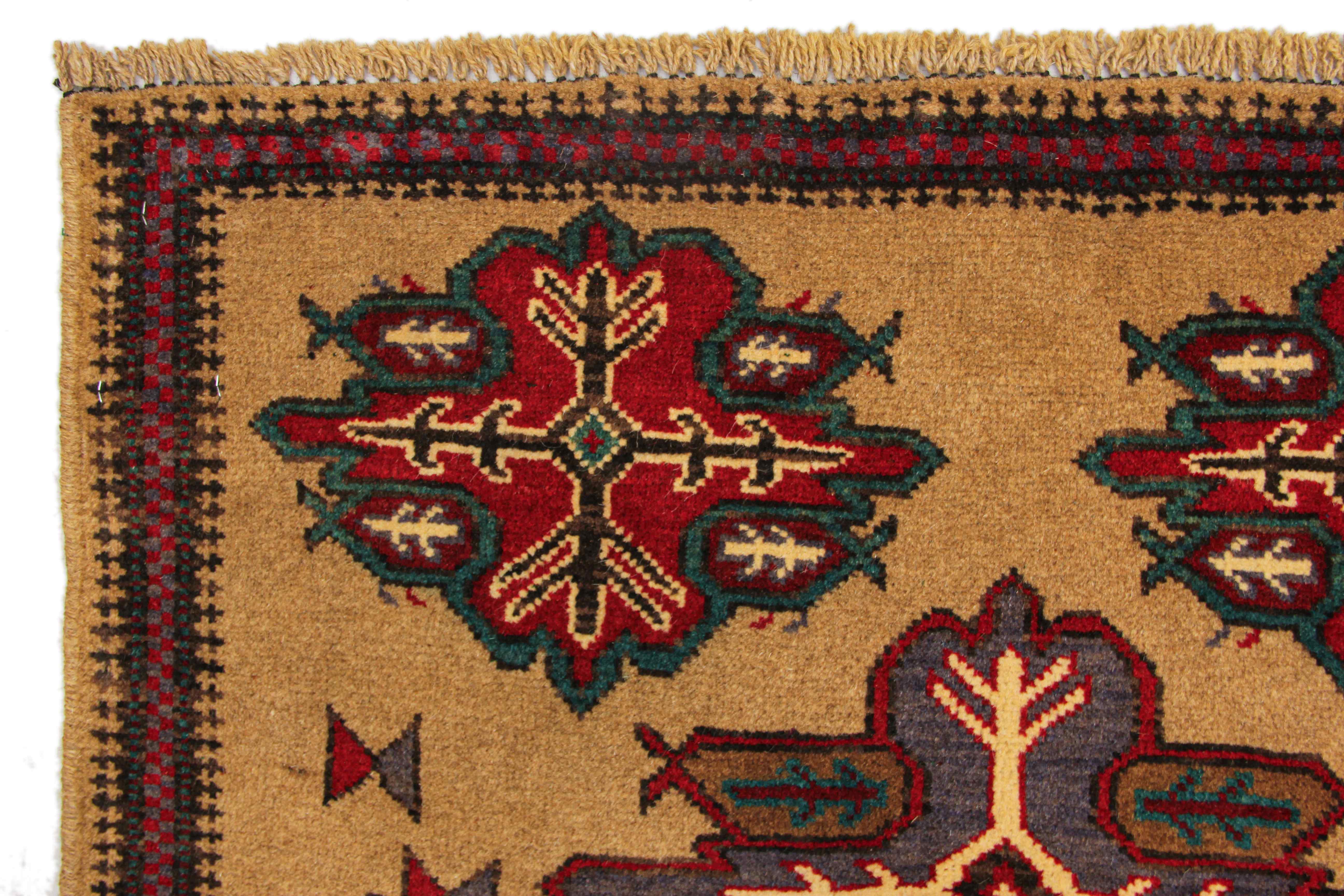 Handmade Adraskan Baluchi Afghan Rug