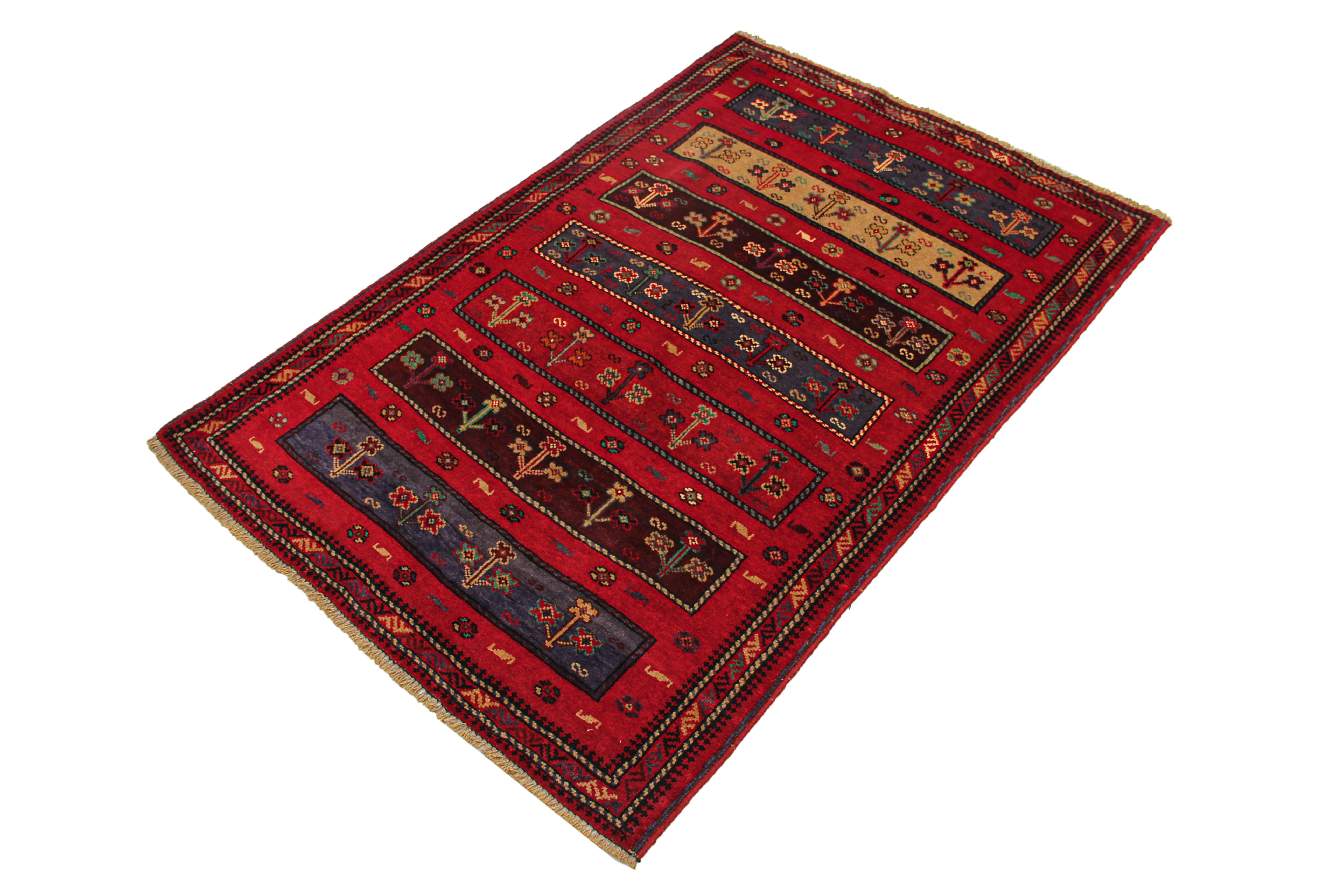 Handmade Adraskan Baluchi Afghan Rug