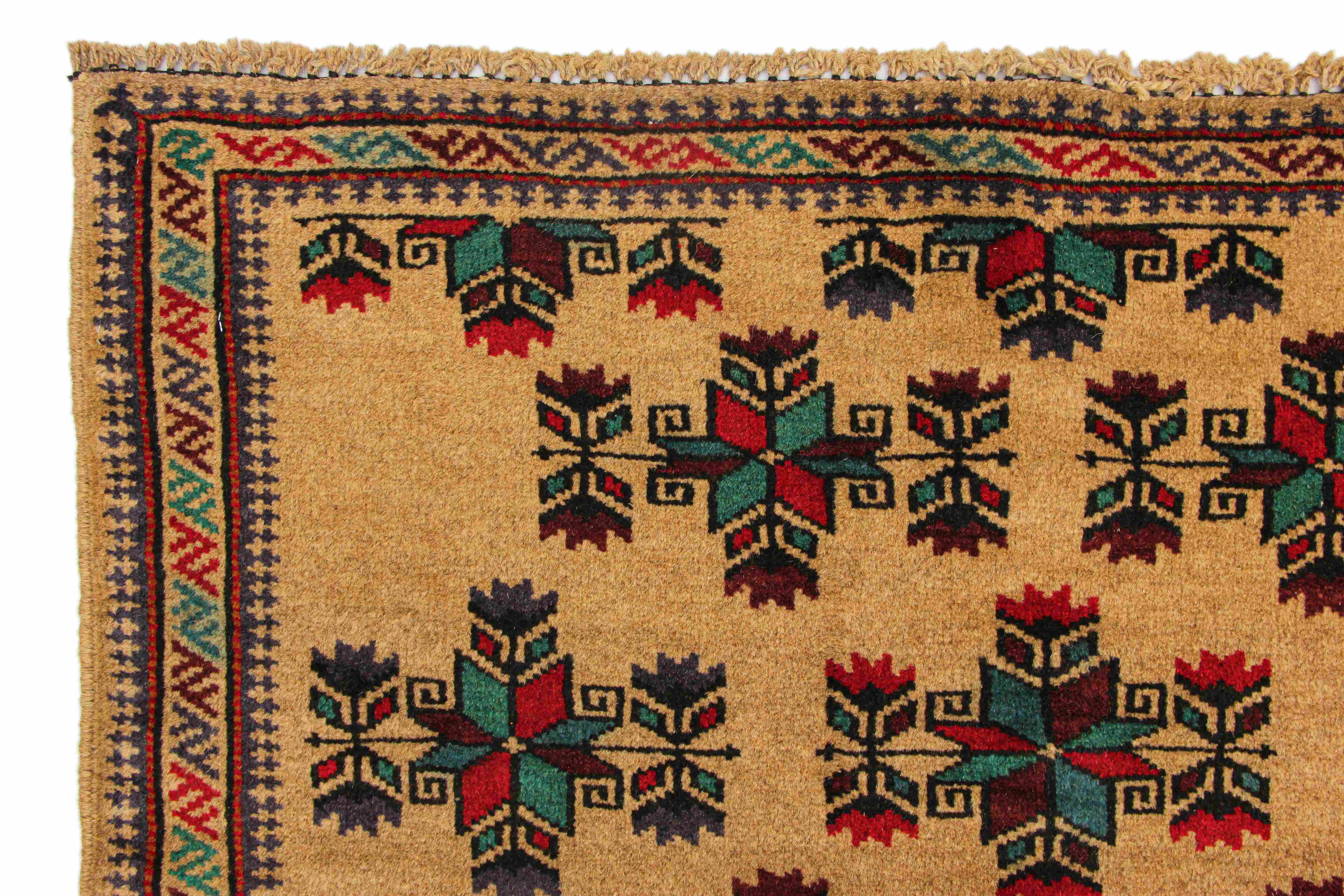 Handmade Adraskan Baluchi Afghan Rug