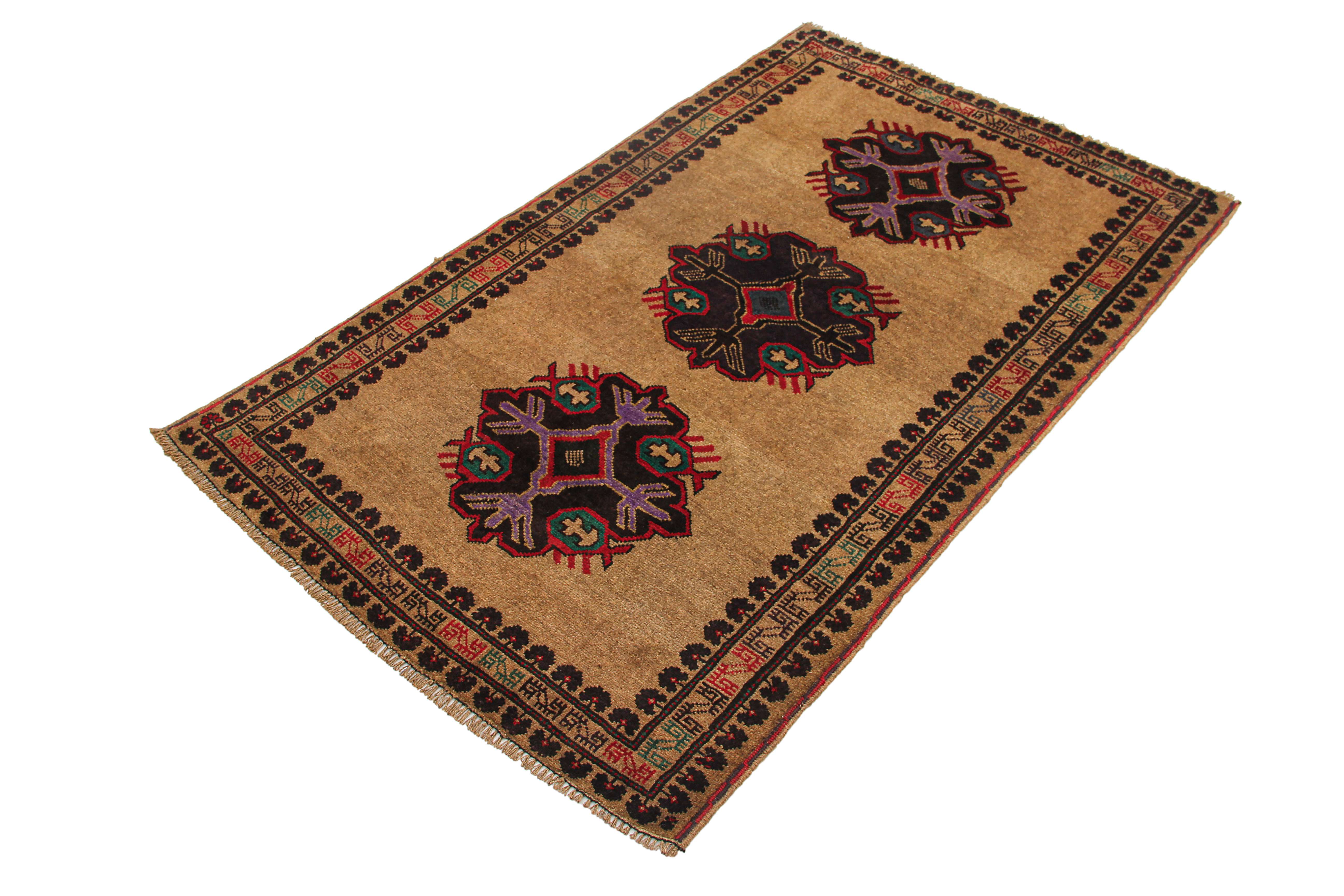 Handmade Adraskan Baluchi Afghan Rug