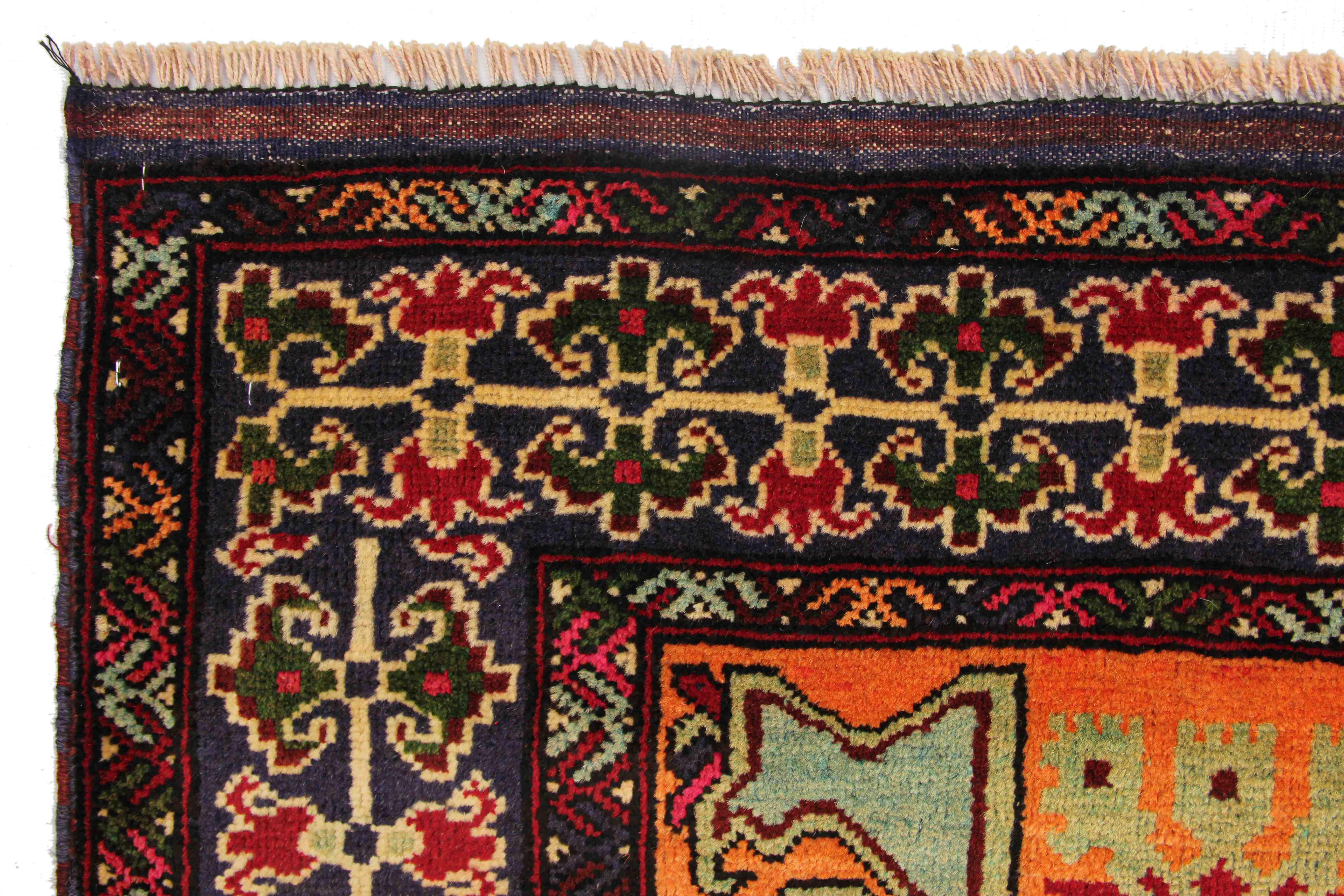 Handmade Adraskan Baluchi Afghan Rug