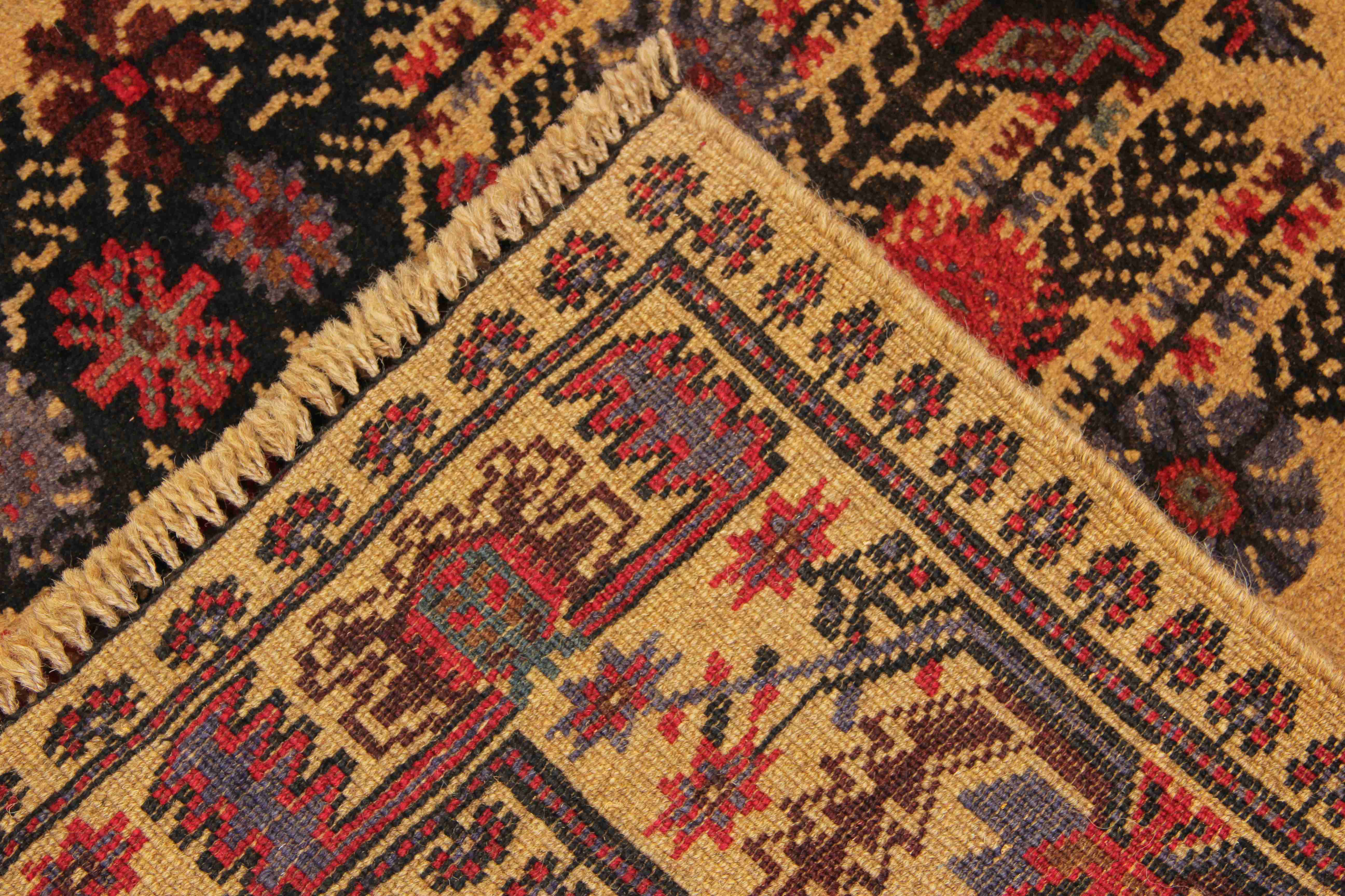 Handmade Adraskan Baluchi Afghan Rug