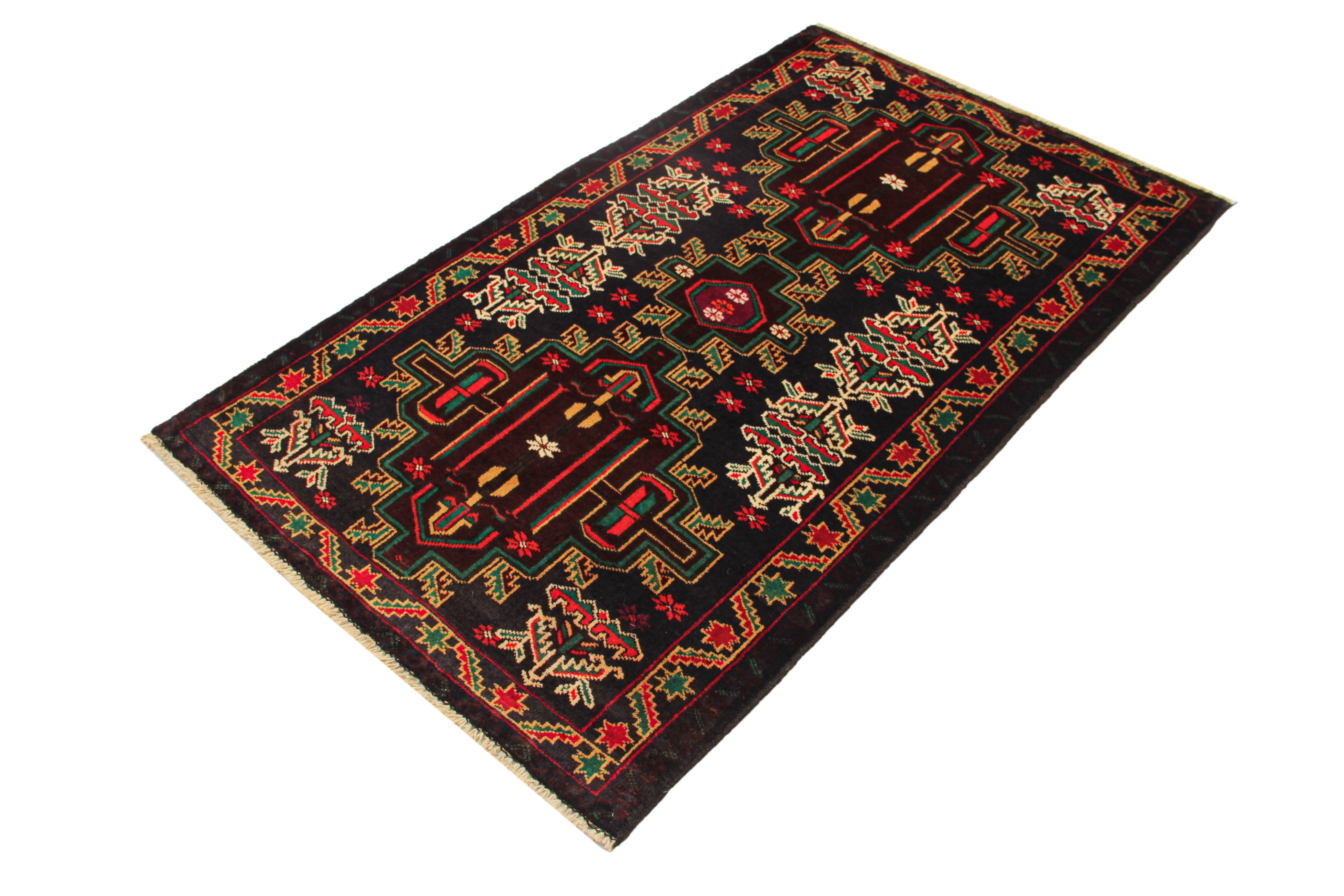 Handmade Adraskan Baluchi Afghan Rug