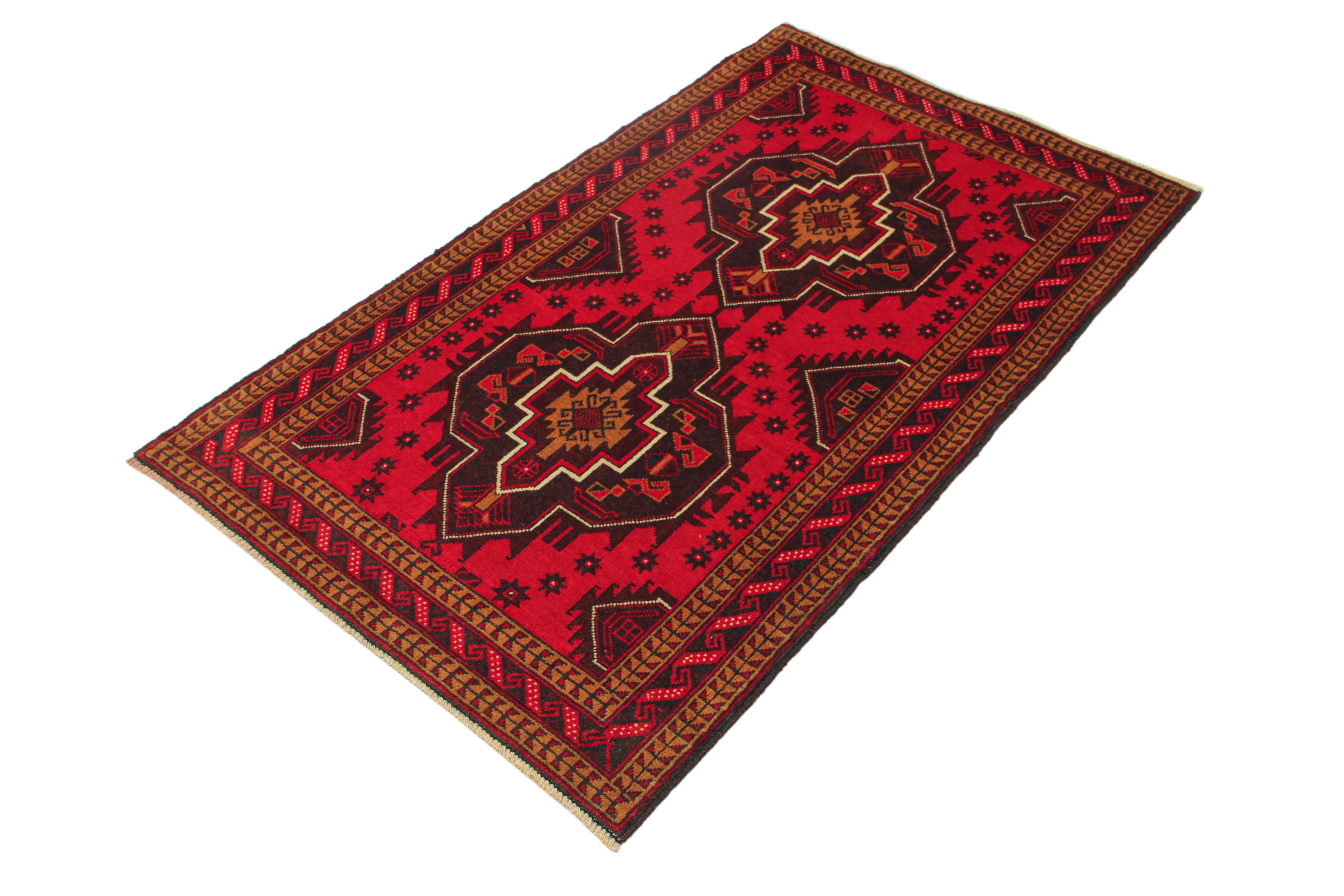 Handmade Adraskan Baluchi Afghan Rug