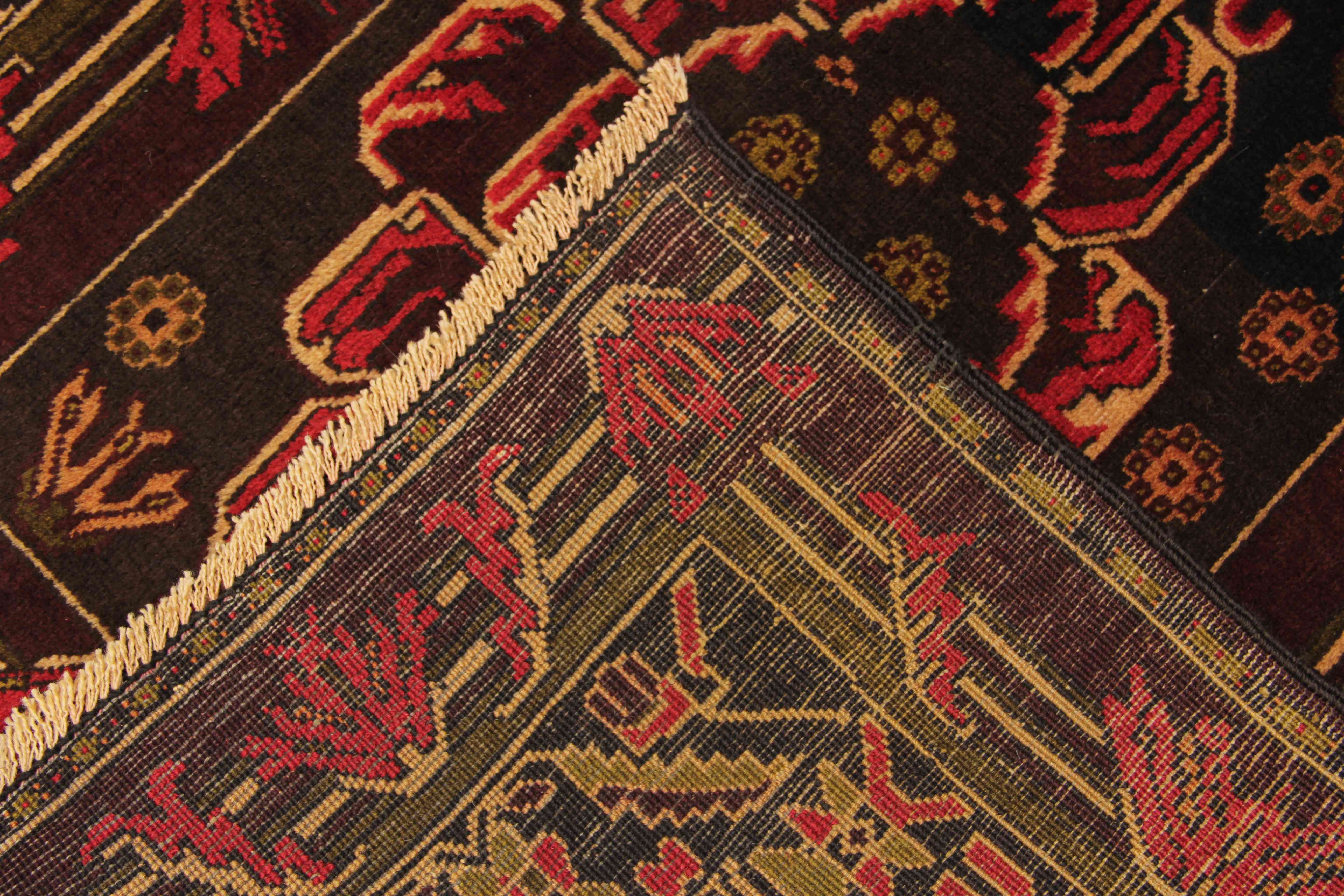 Handmade Adraskan Baluchi Afghan Rug