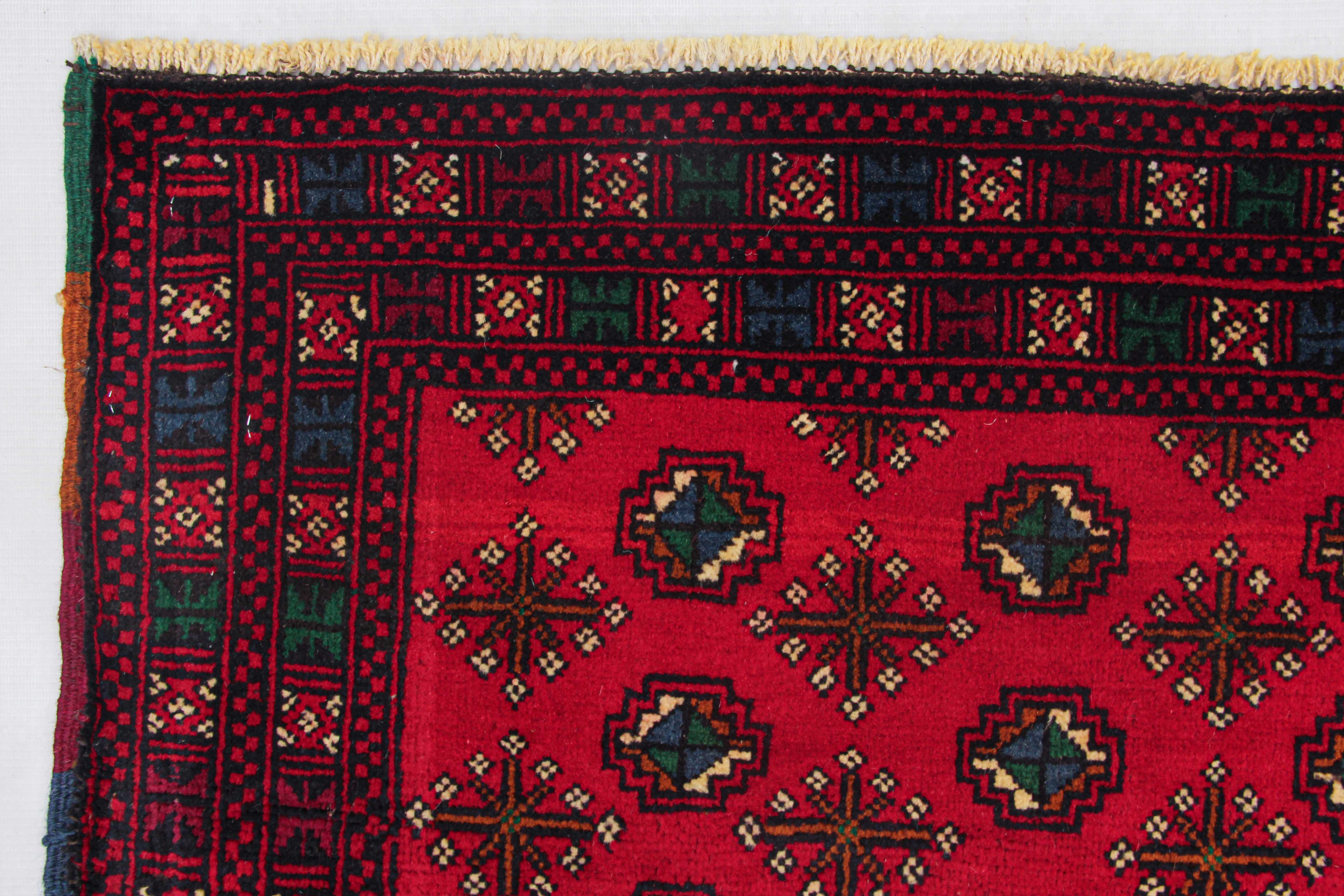 Handmade Adraskan Baluchi Afghan Rug
