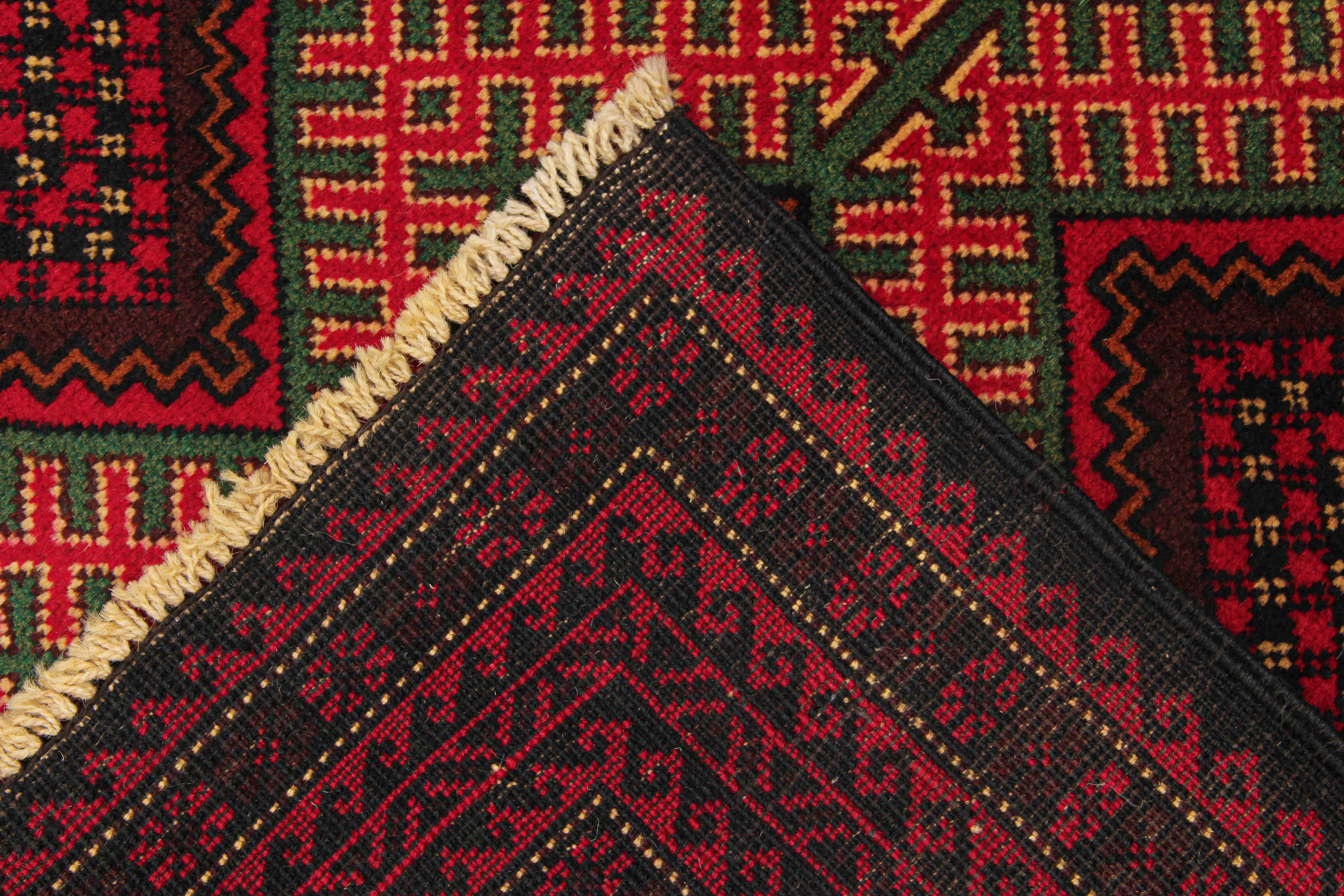 Handmade Adraskan Baluchi Afghan Rug