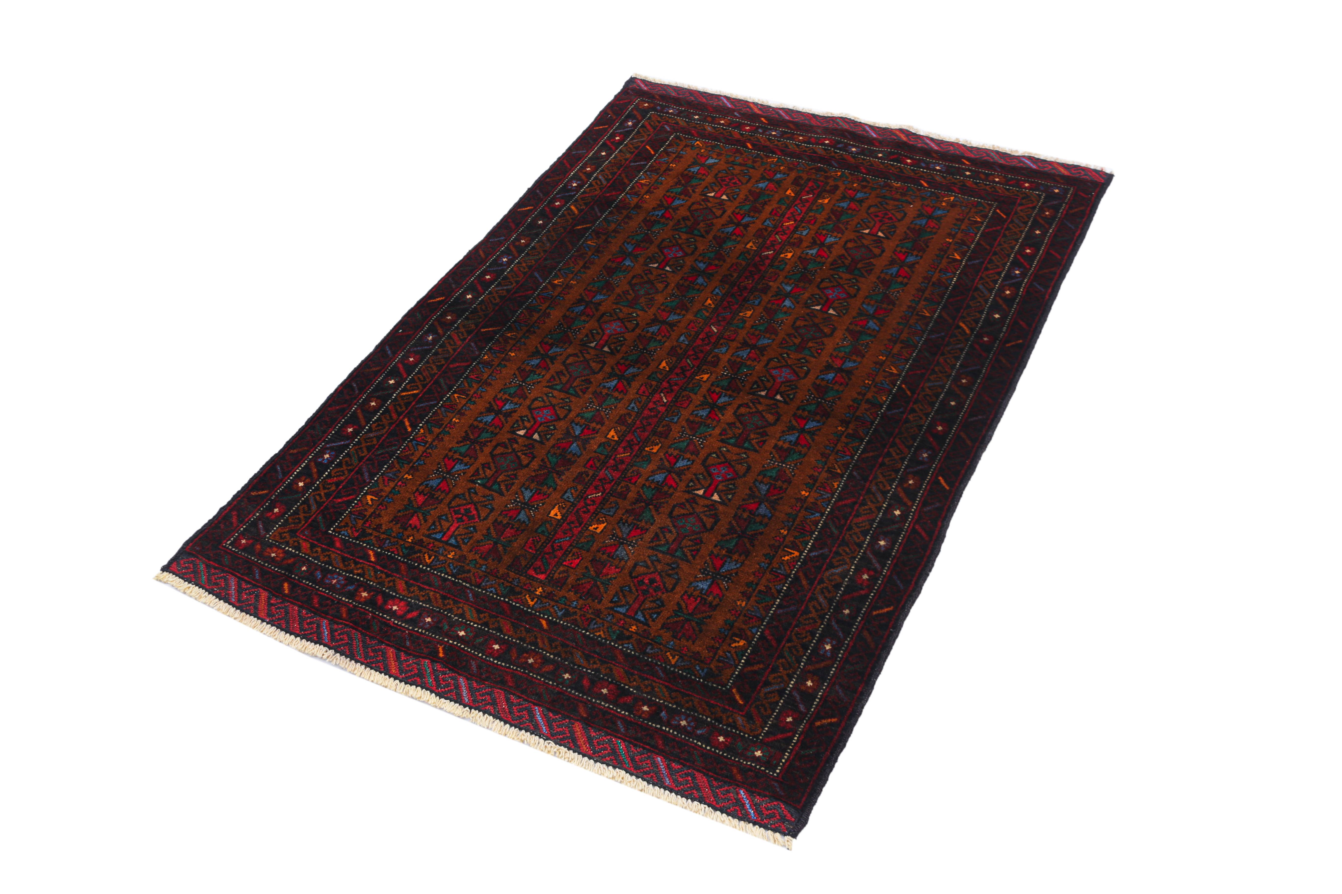 Handmade Adraskan Baluchi Afghan Rug