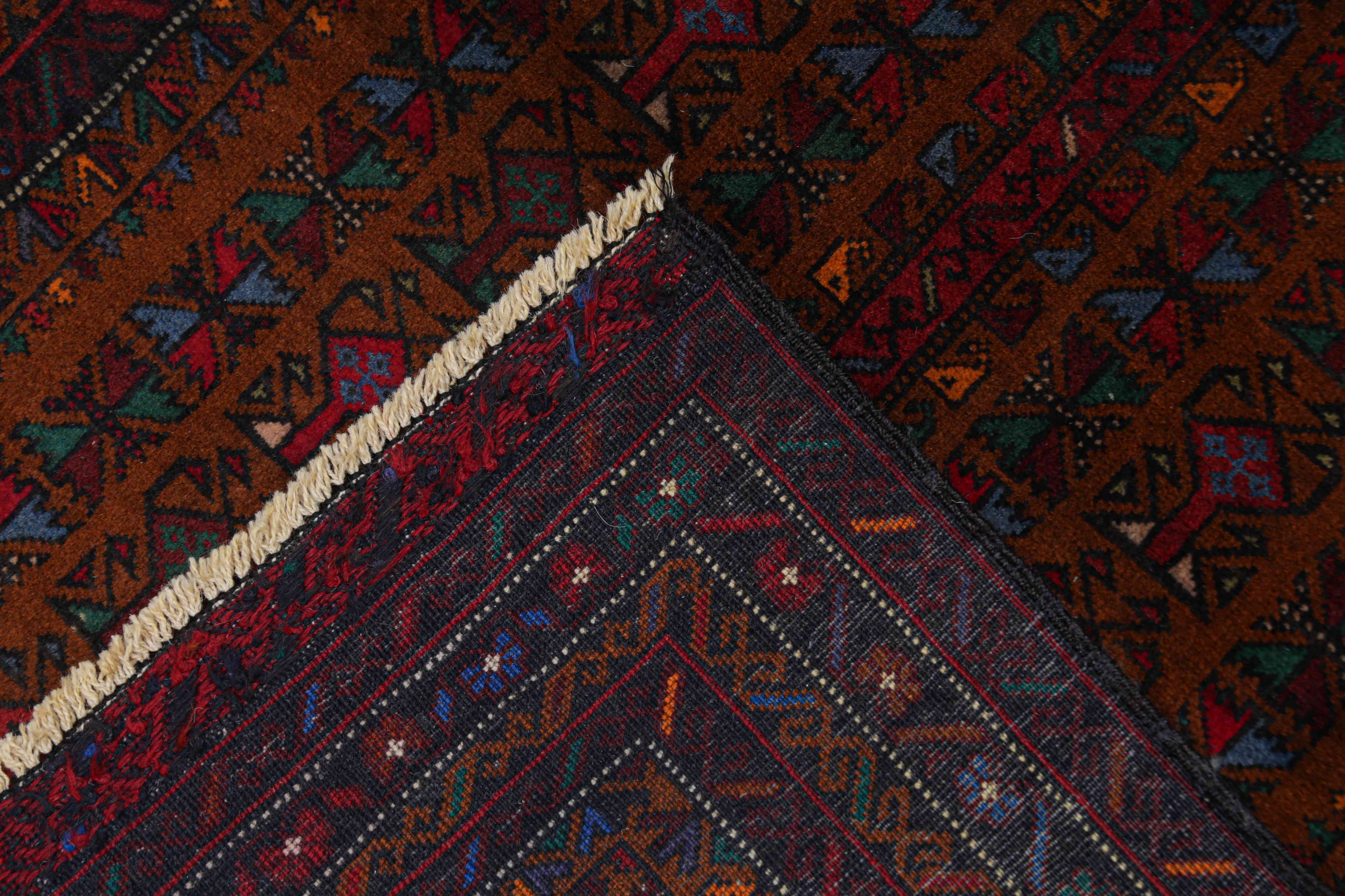 Handmade Adraskan Baluchi Afghan Rug